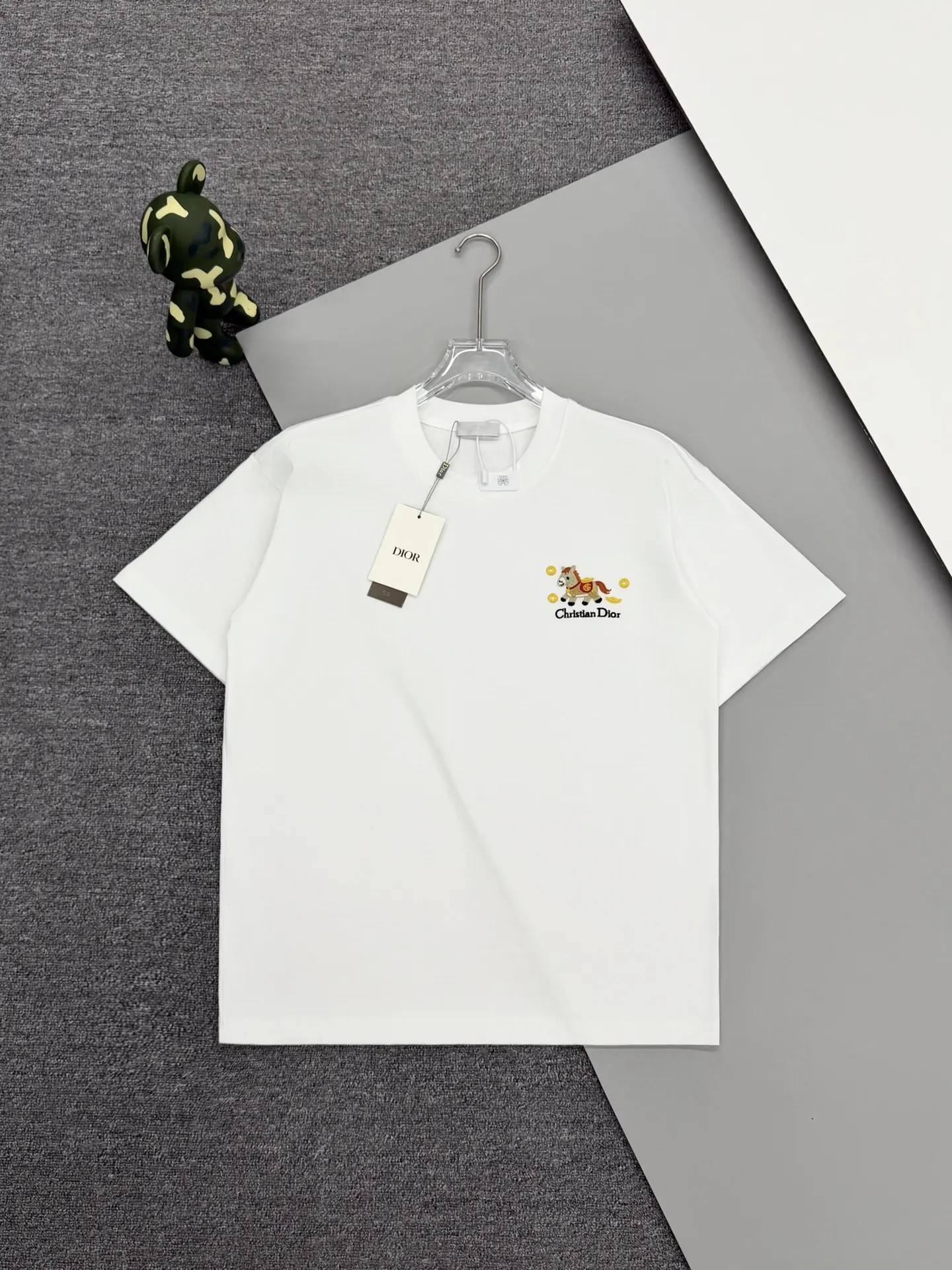 Lunar New Year Embroidered Cotton T-Shirt D13513364