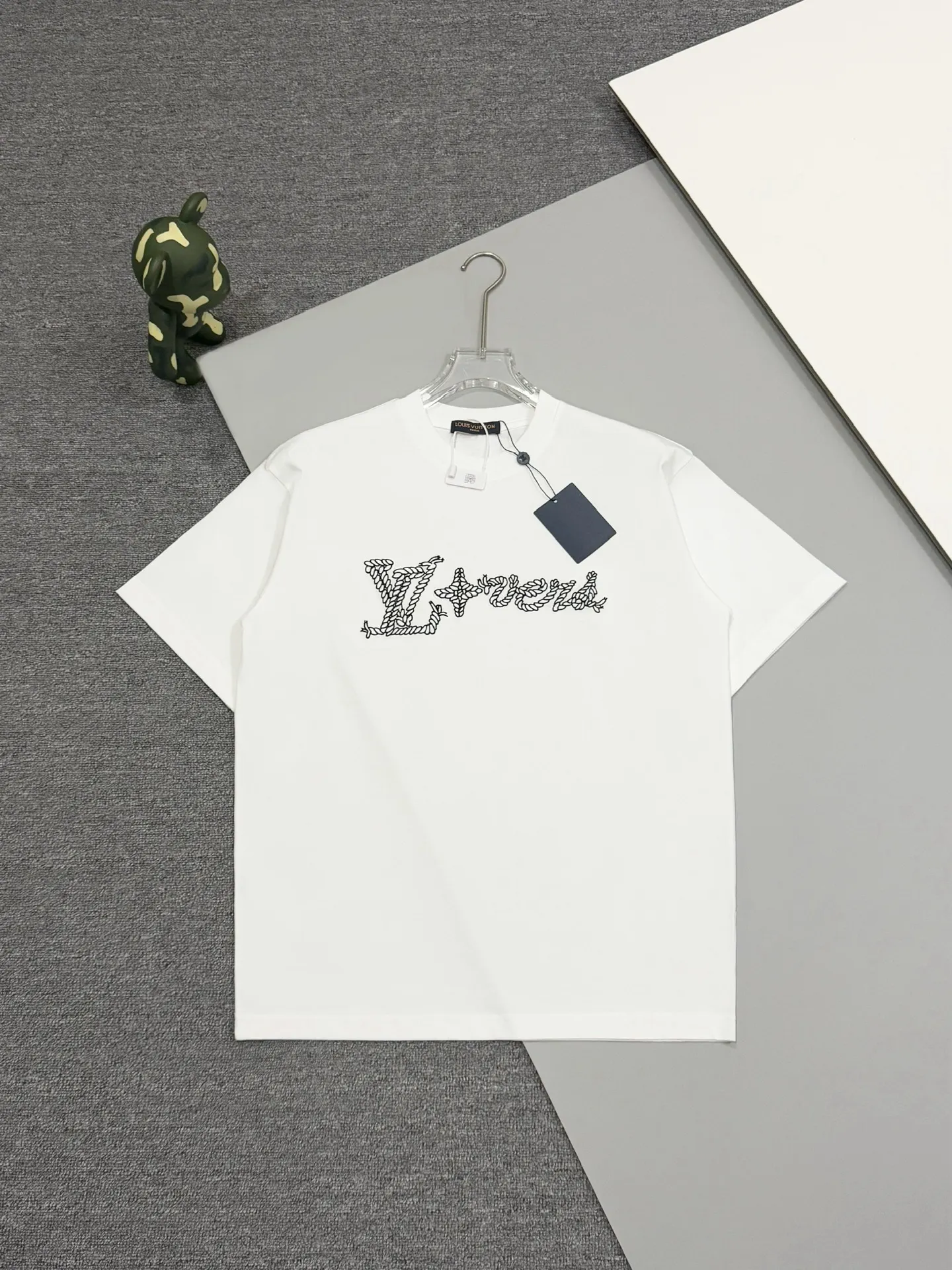 Embroidered Signature Oversized T-Shirt D13513258