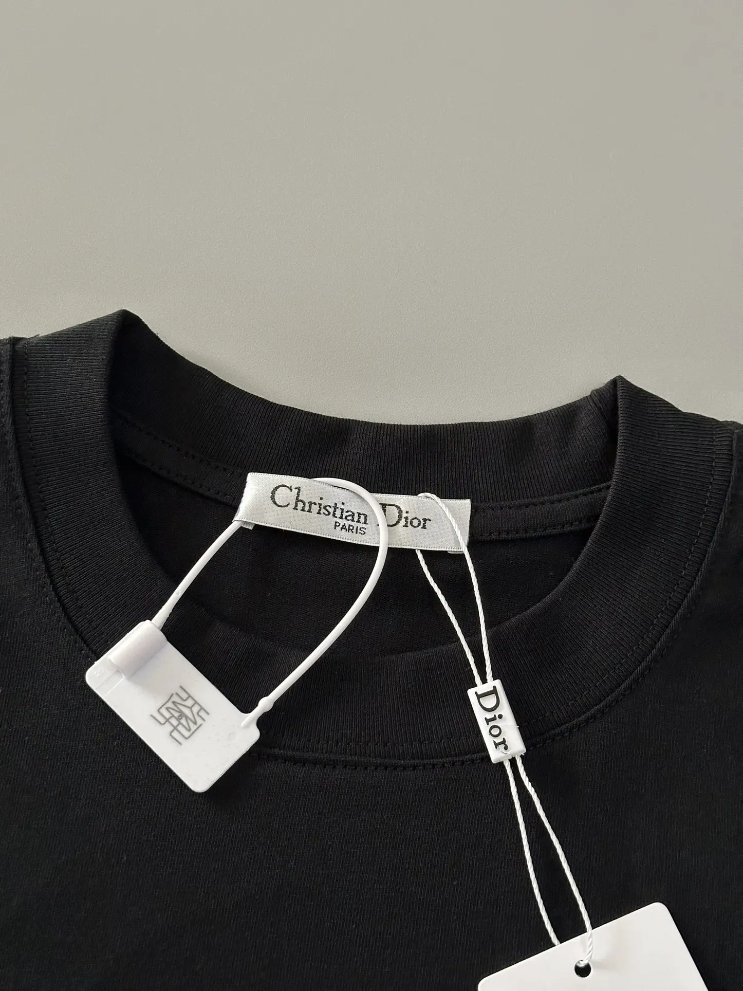 Embossed Logo Cotton T-Shirt D13513401 — view 3