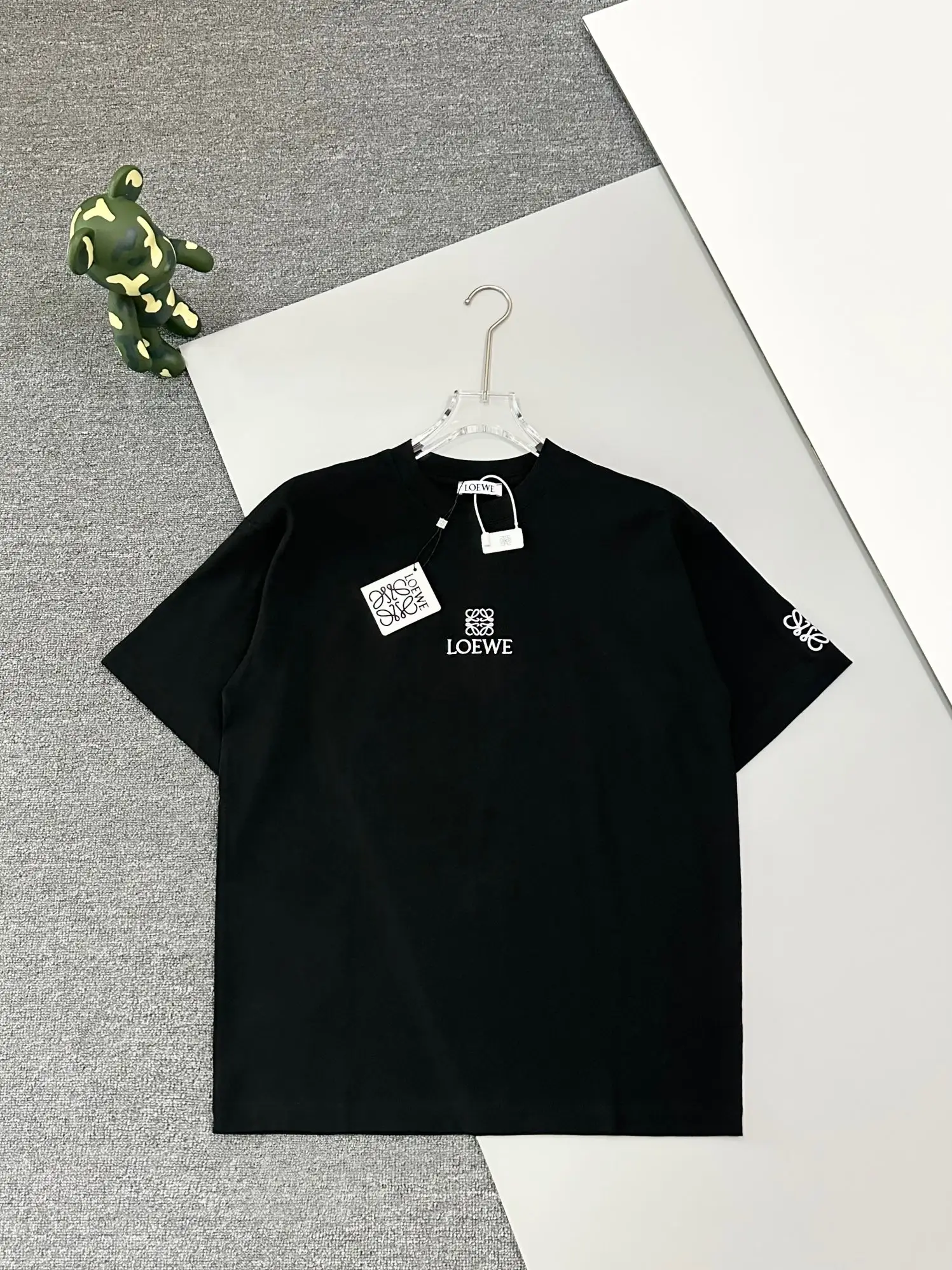 Anagram Embroidered Cotton T-Shirt D13513261