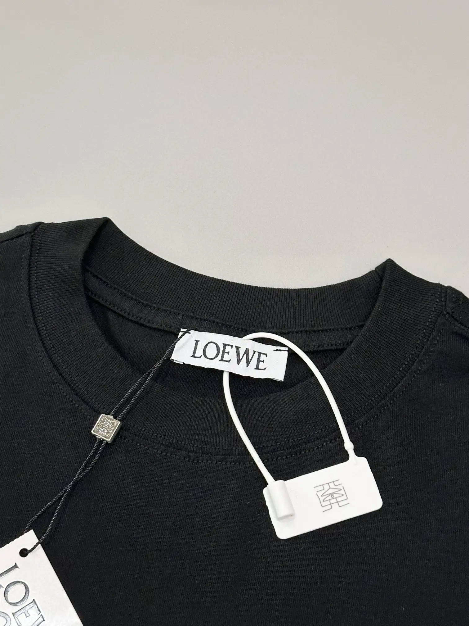Anagram Embroidered Cotton T-Shirt D13513261 — view 3
