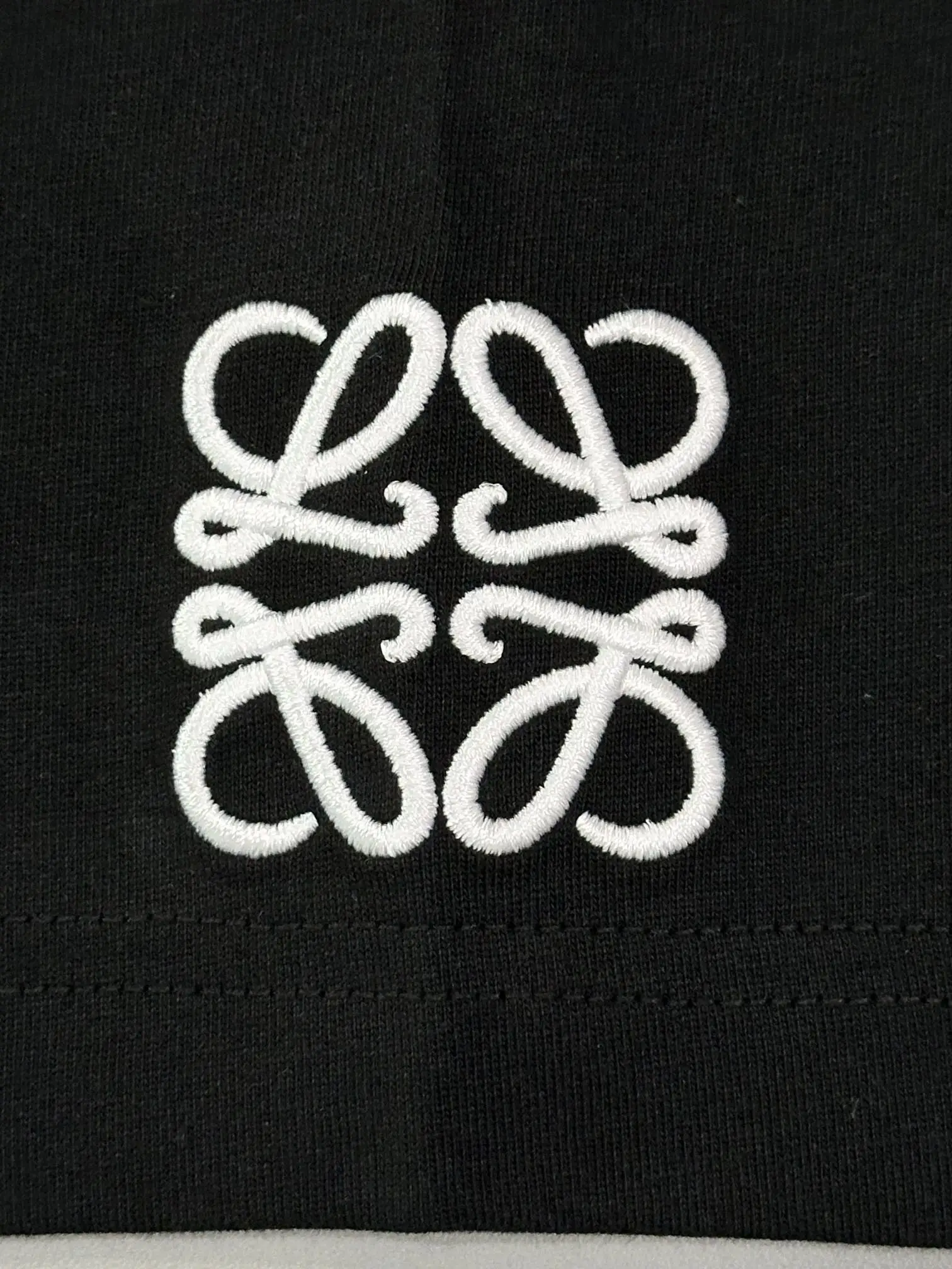 Anagram Embroidered Cotton T-Shirt D13513261 — view 5