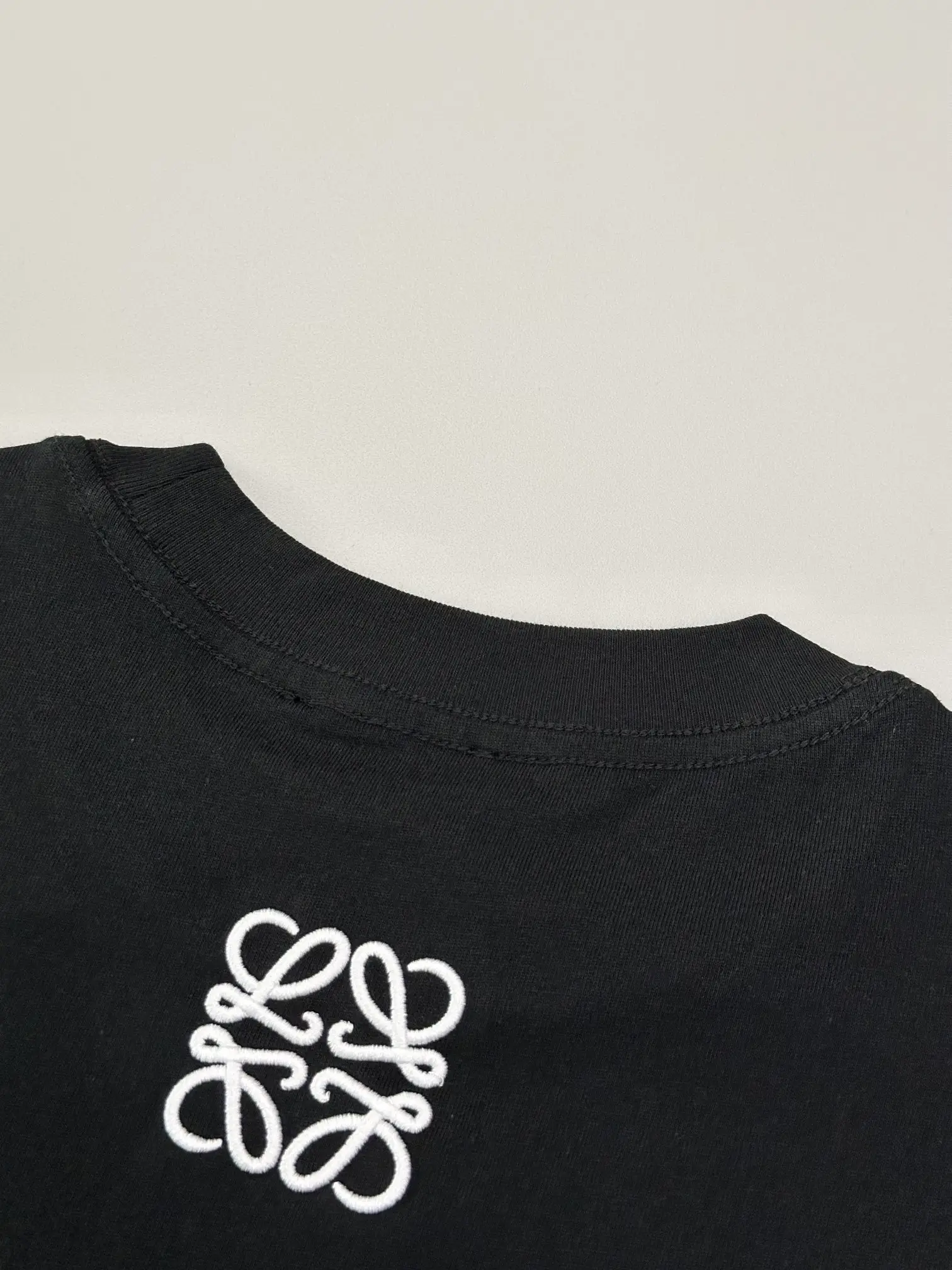 Anagram Embroidered Cotton T-Shirt D13513261 — view 8
