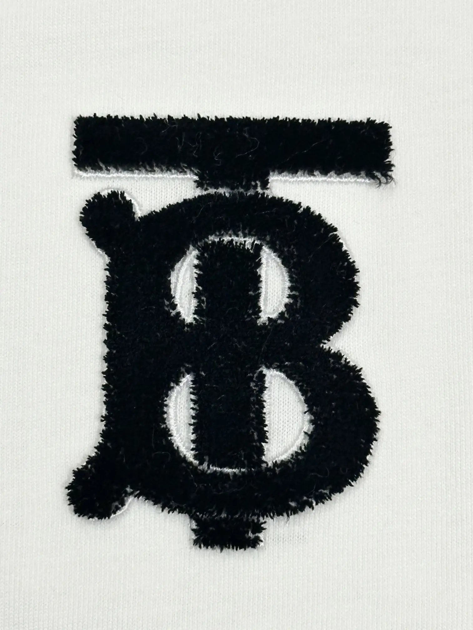 TB Monogram Embroidered Cotton T-Shirt D13513057 — view 4