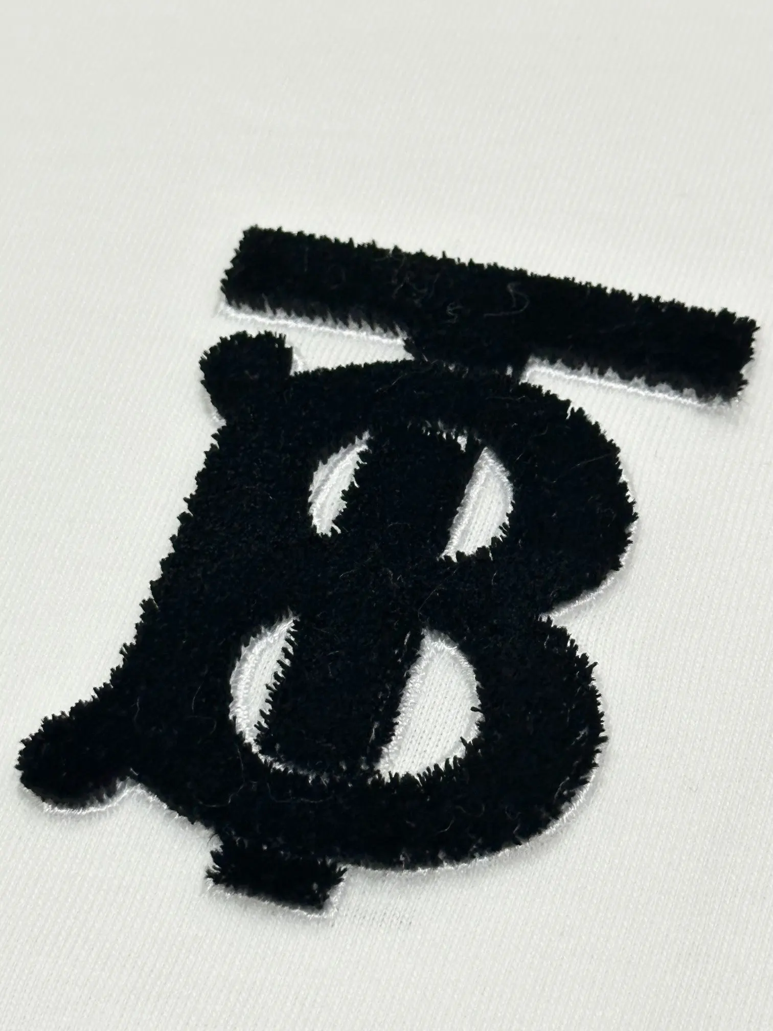 TB Monogram Embroidered Cotton T-Shirt D13513057 — view 5