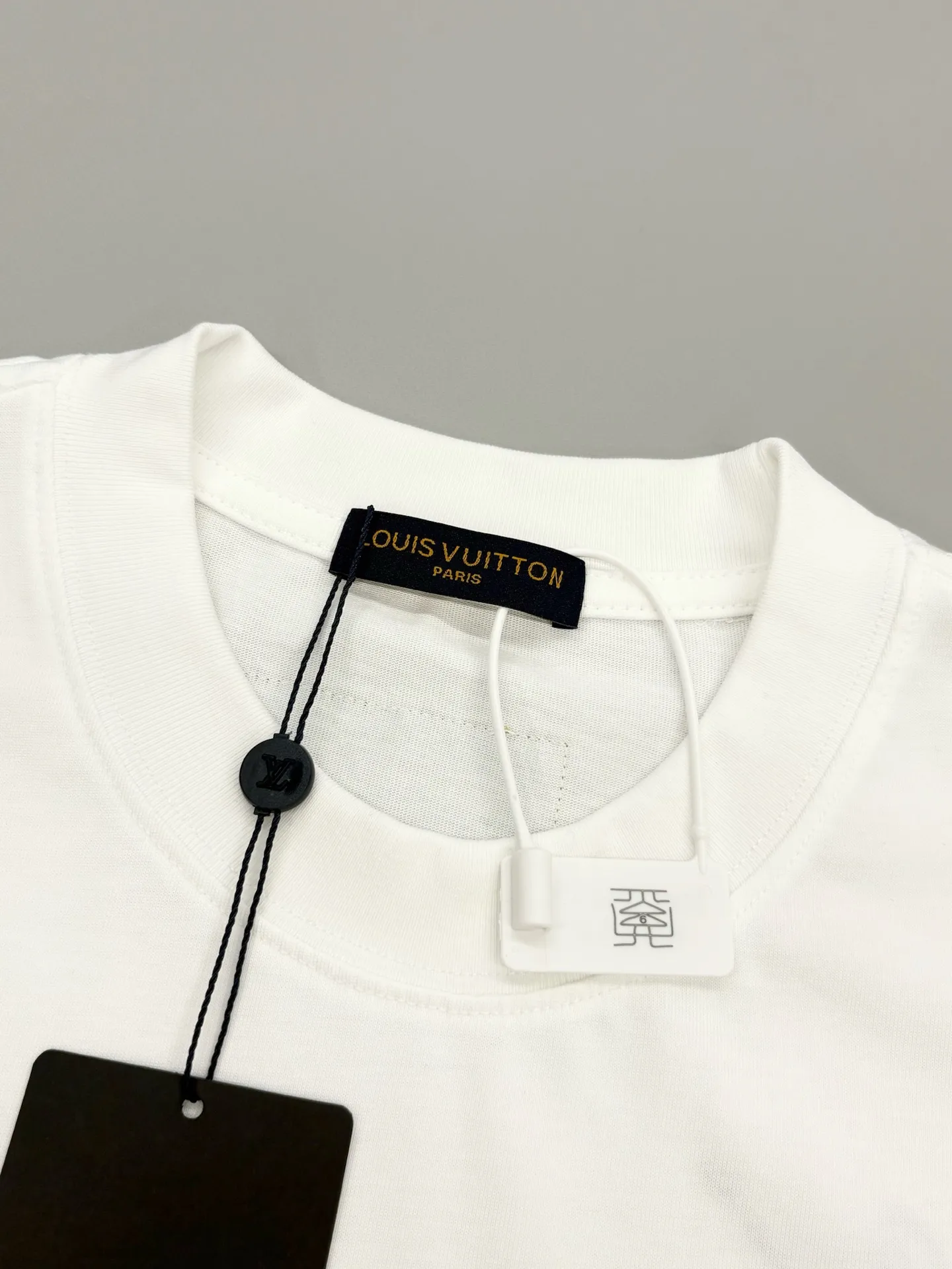 Embroidered Denim Patch Logo T-Shirt D14013386 — view 3