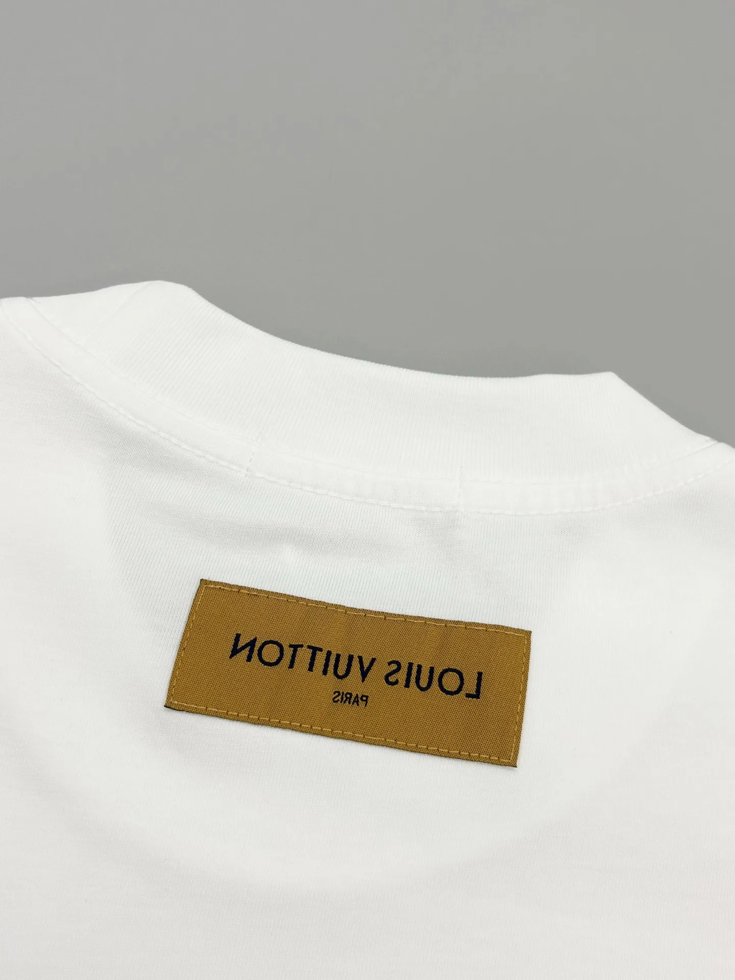 Embroidered Denim Patch Logo T-Shirt D14013386 — view 7