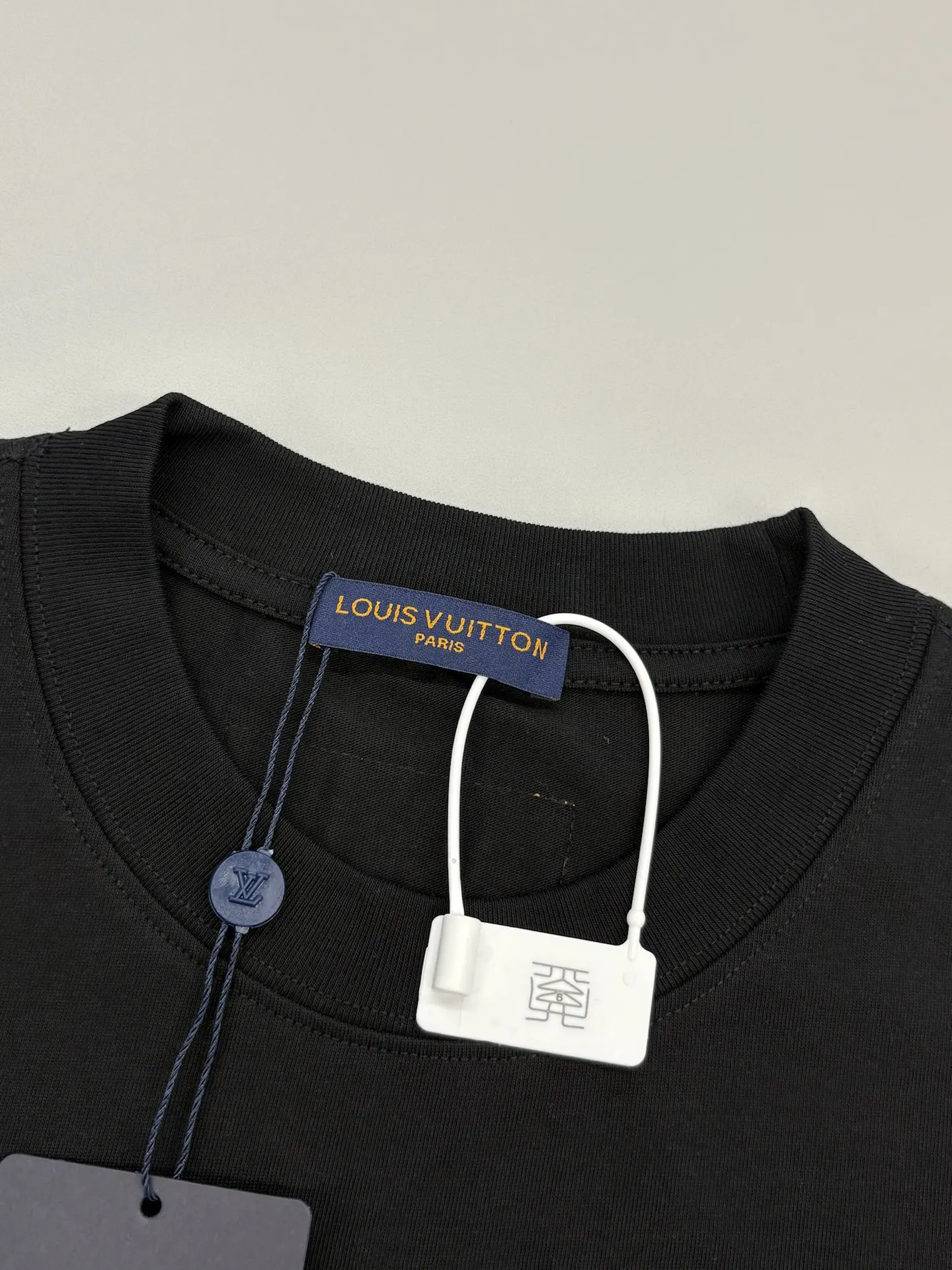 Embroidered Denim Patch Logo T-Shirt D14013387 — view 3