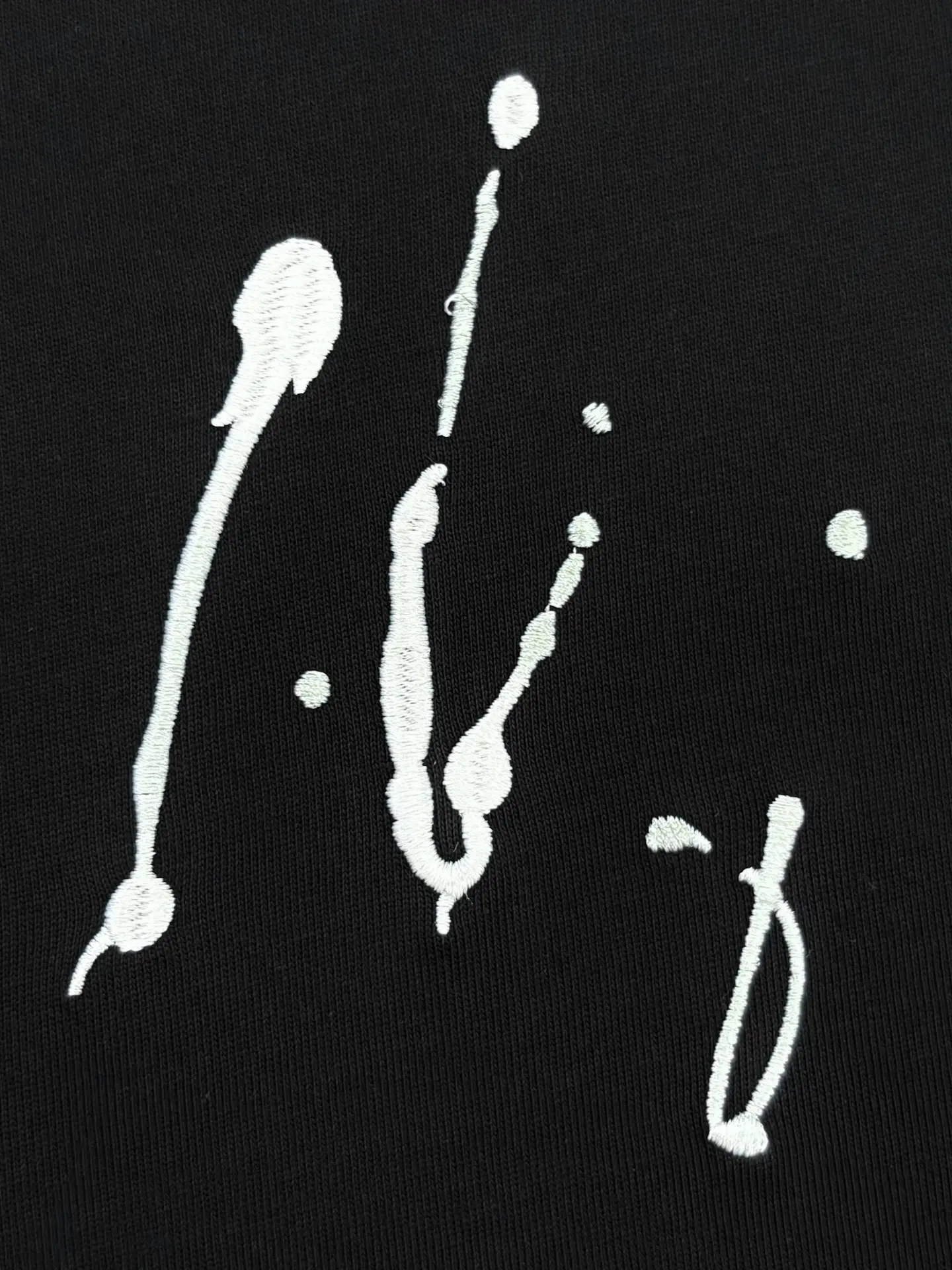 Embroidered Denim Patch Logo T-Shirt D14013387 — view 4