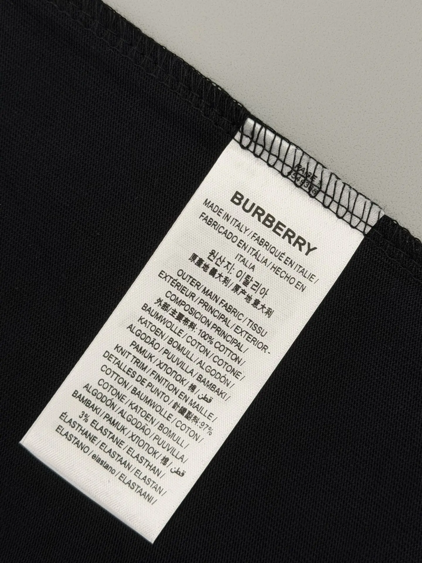 Embroidered Crest Cotton Jersey T-Shirt D14013072 — view 8