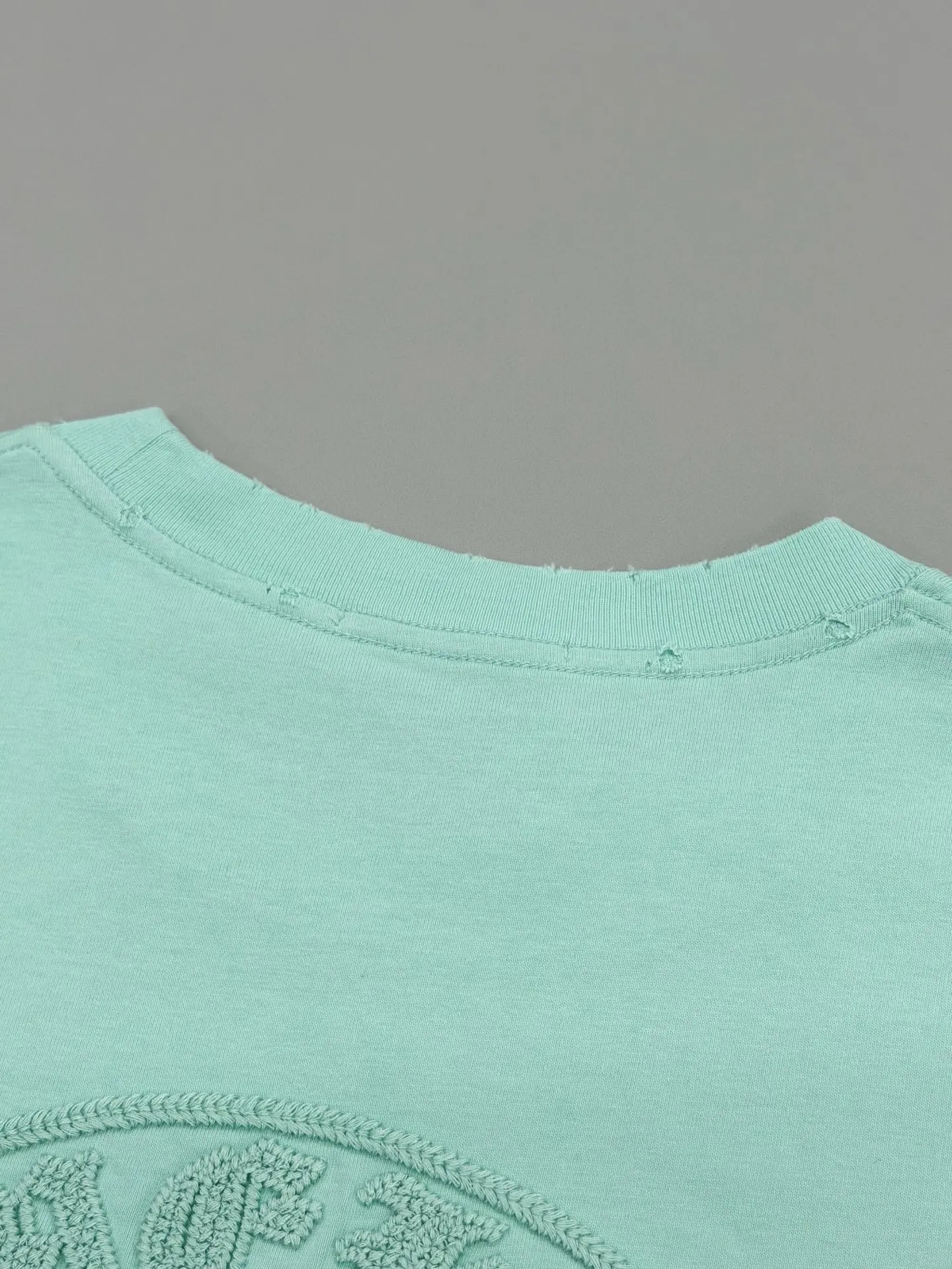 Horseshoe Embroidered Cotton T-Shirt D15013249 — view 7