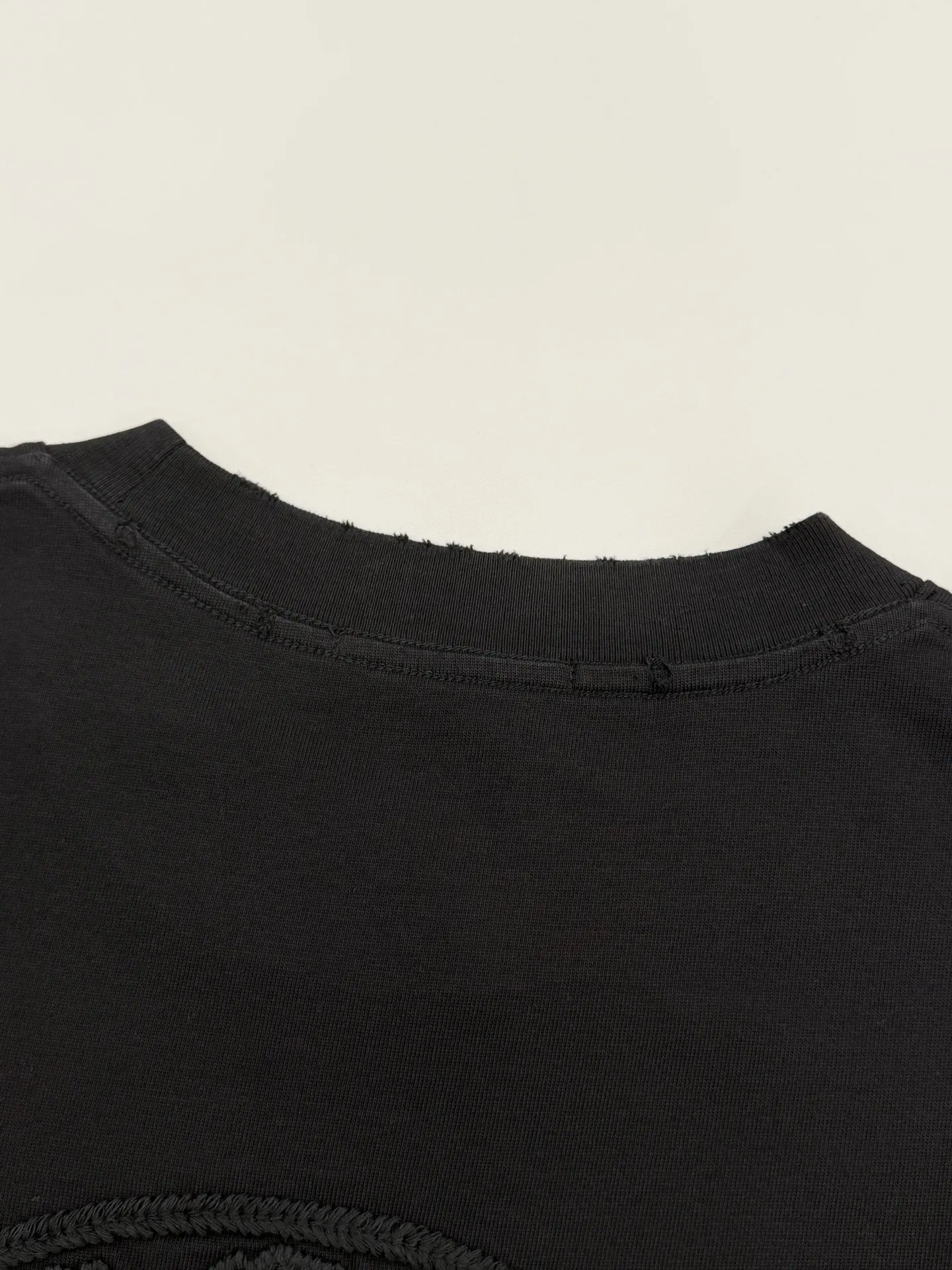 Horseshoe Embroidered Distressed T-Shirt D15013250 — view 6