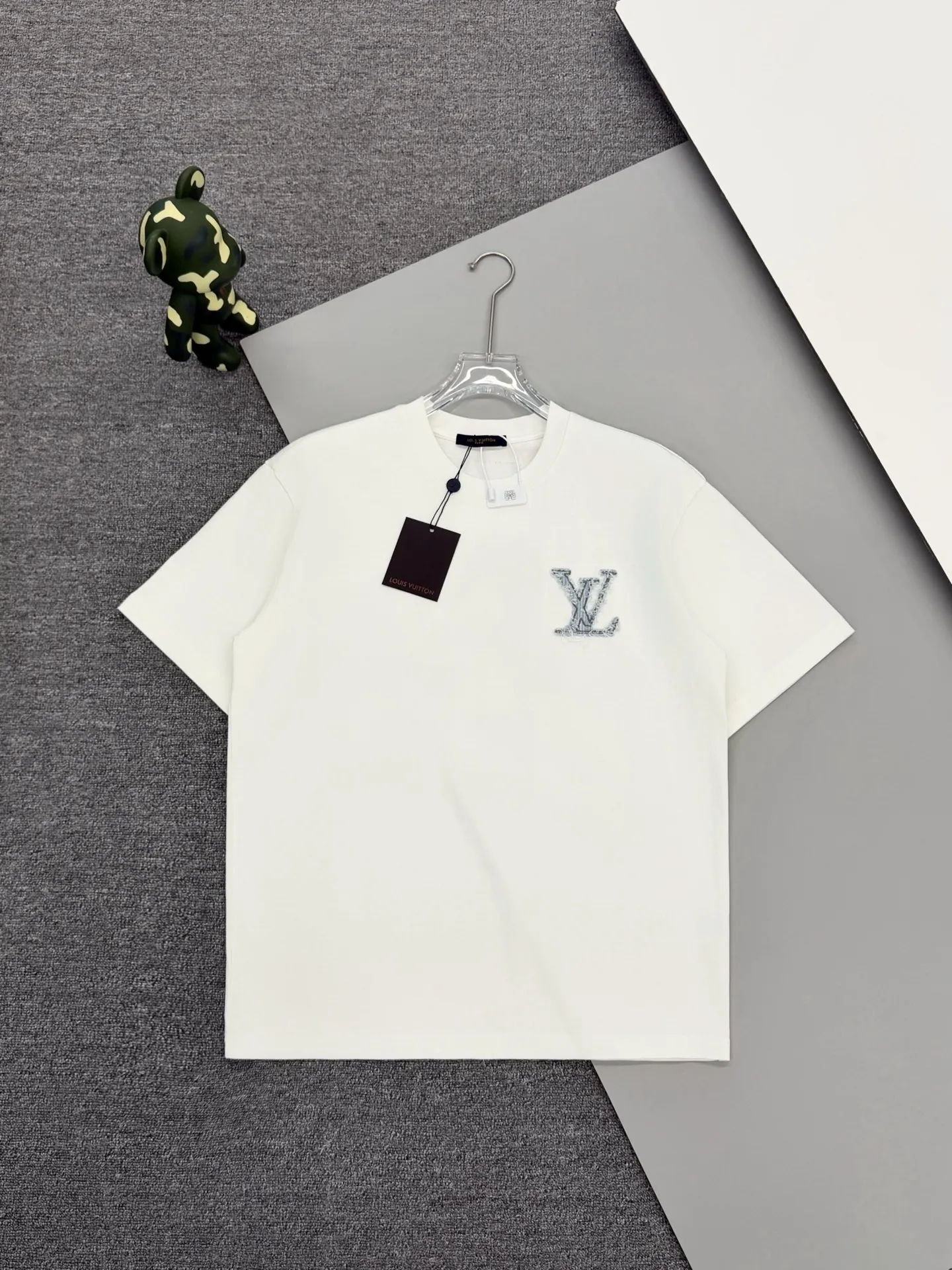 Embroidered Logo Cotton T-Shirt D15013246