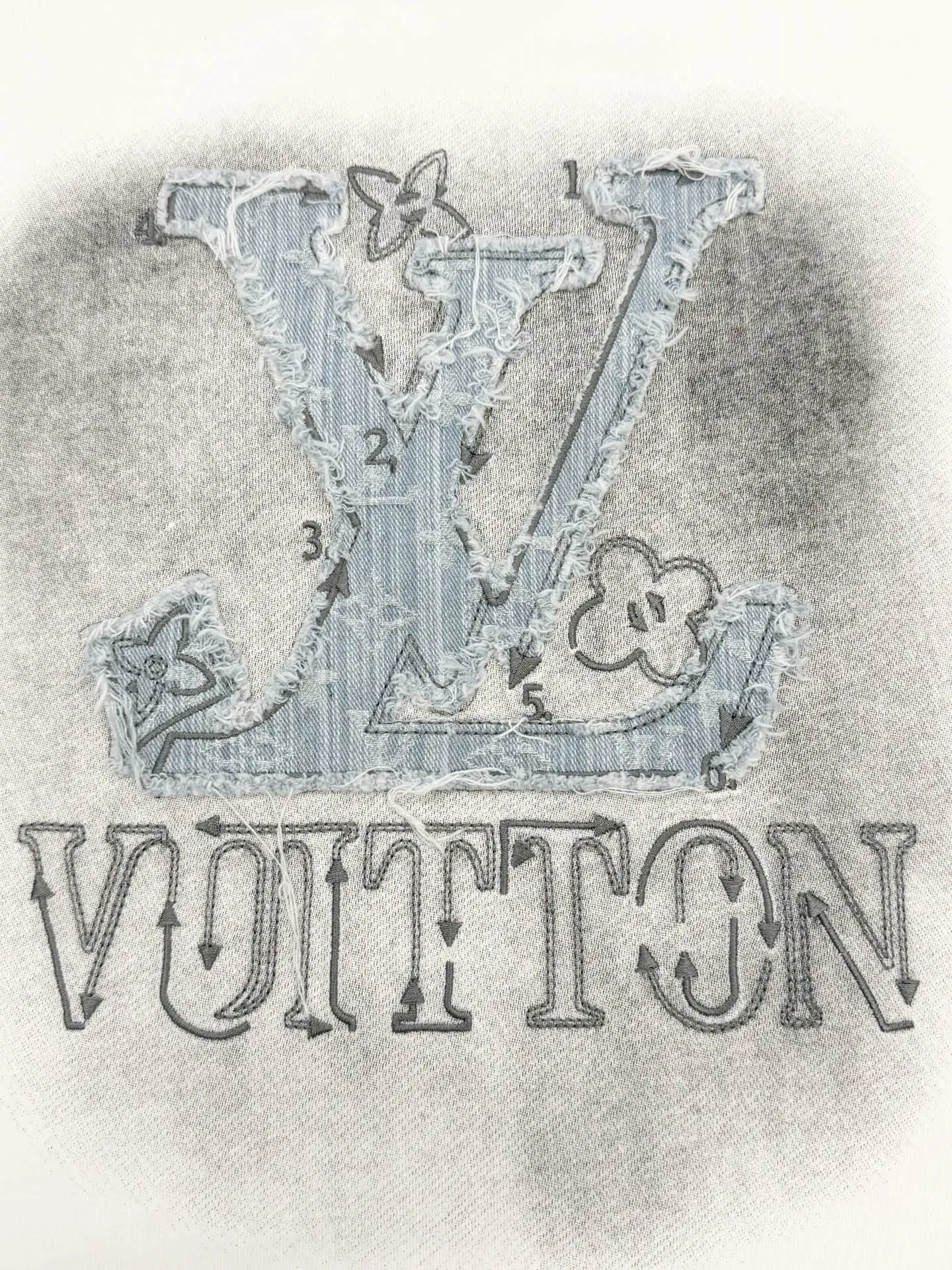Embroidered Logo Cotton T-Shirt D15013246 — view 7
