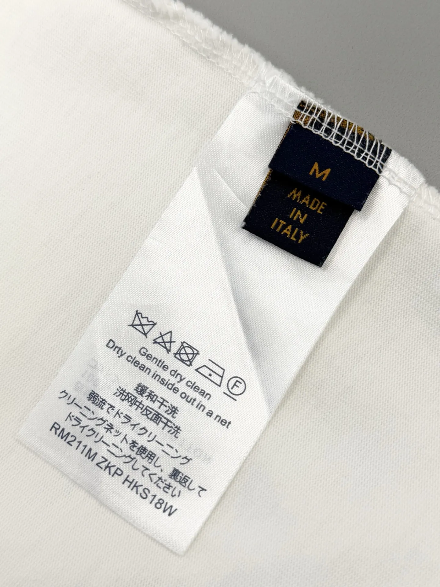 Embroidered Logo Cotton T-Shirt D15013246 — view 8