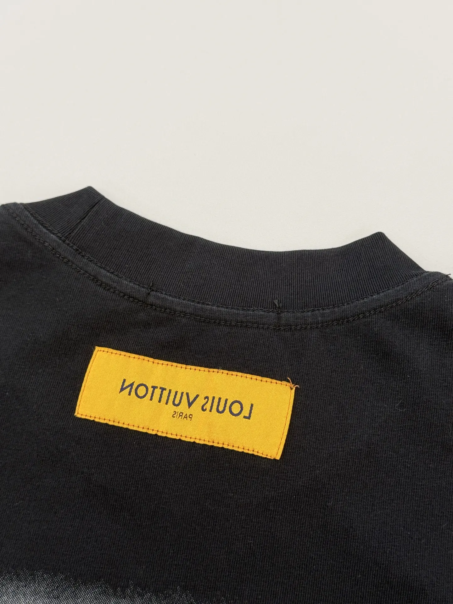 Embroidered Denim Patch Logo T-Shirt D15013247 — view 6