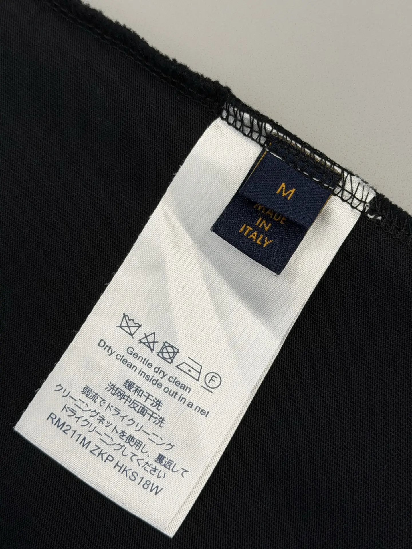 Embroidered Denim Patch Logo T-Shirt D15013247 — view 8