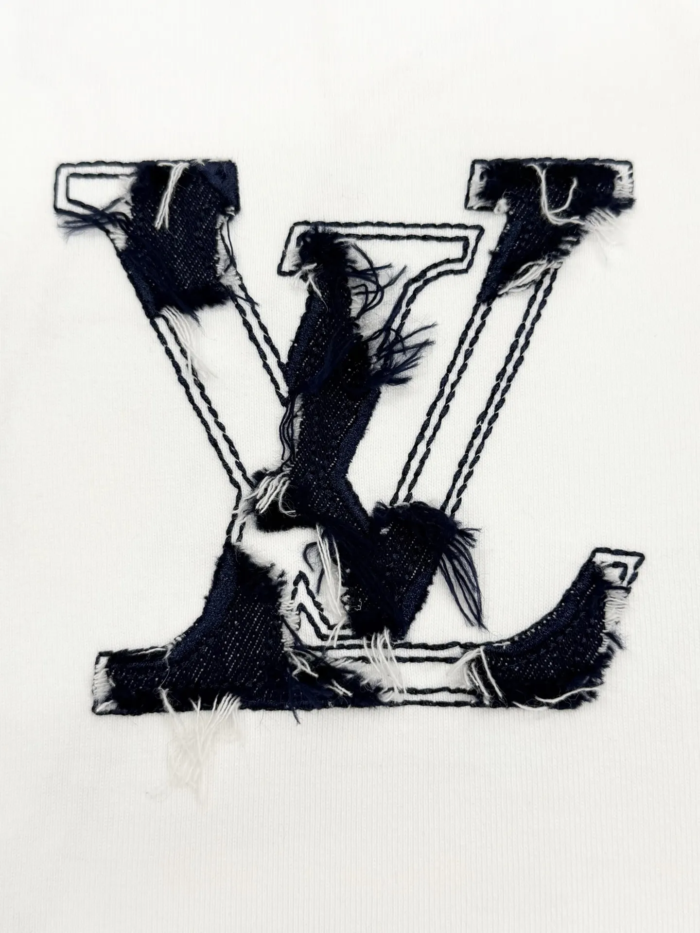Embroidered Logo Cotton T-Shirt D15013244 — view 4