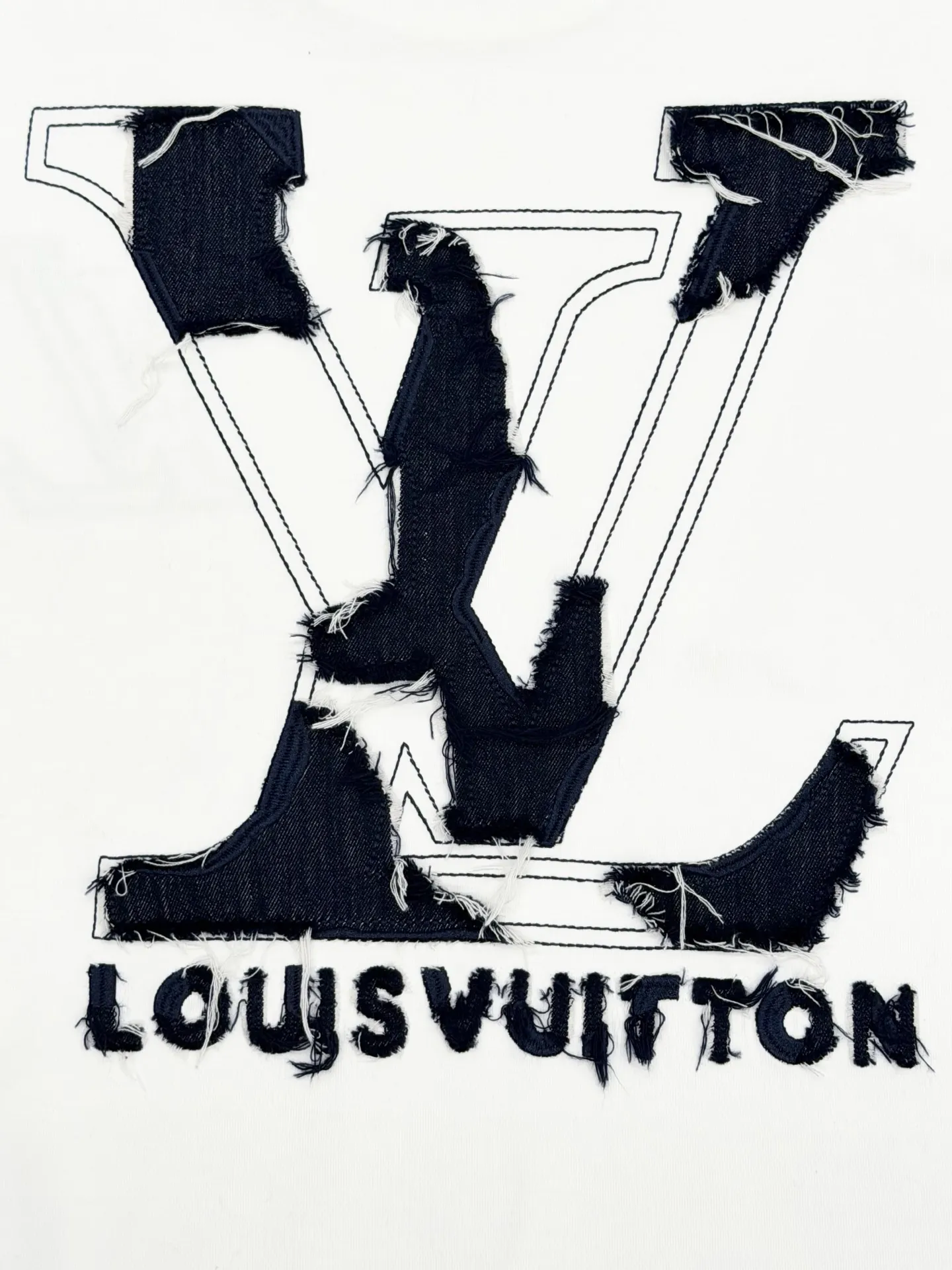 Embroidered Logo Cotton T-Shirt D15013244 — view 7
