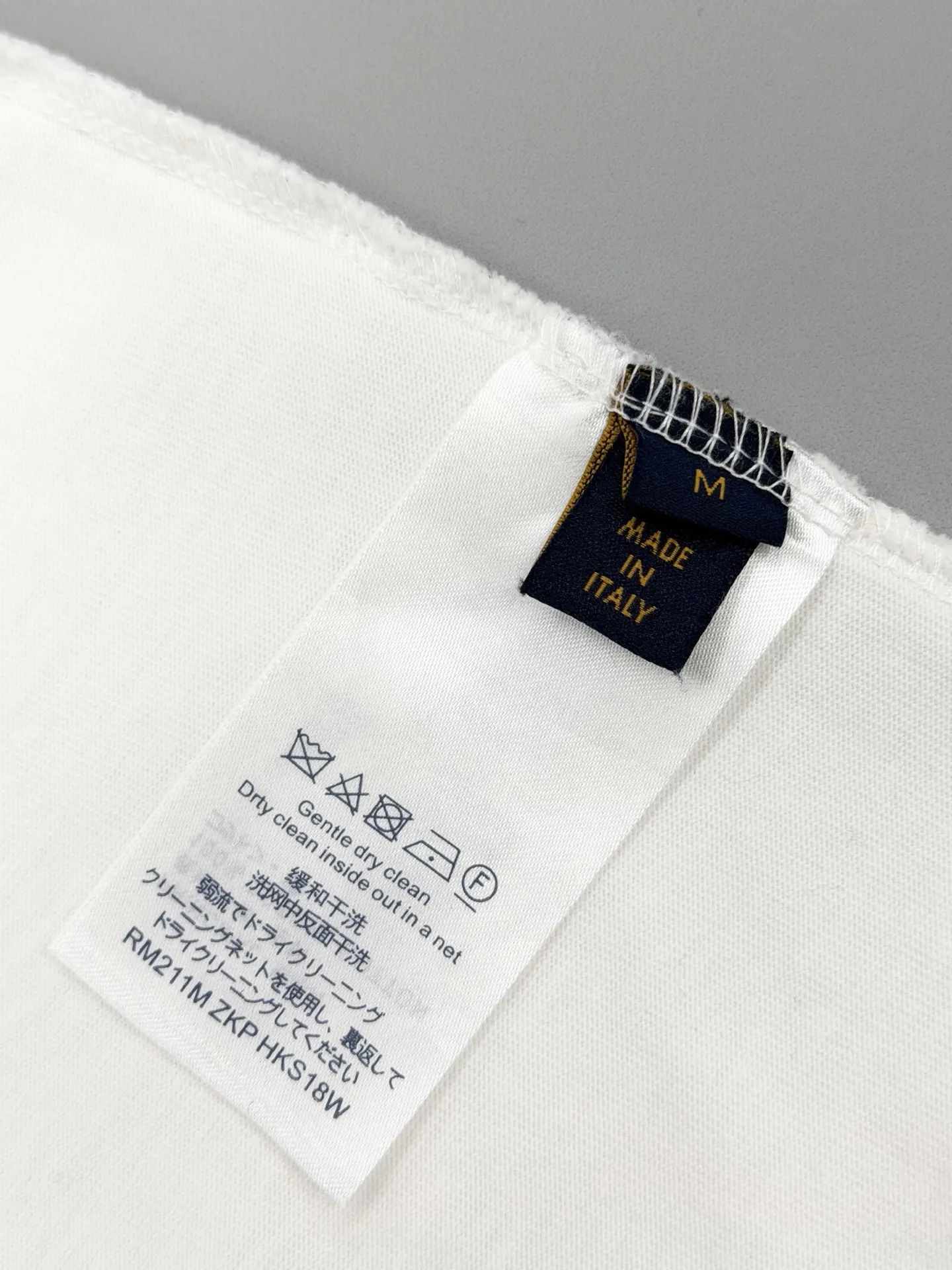 Embroidered Logo Cotton T-Shirt D15013244 — view 8