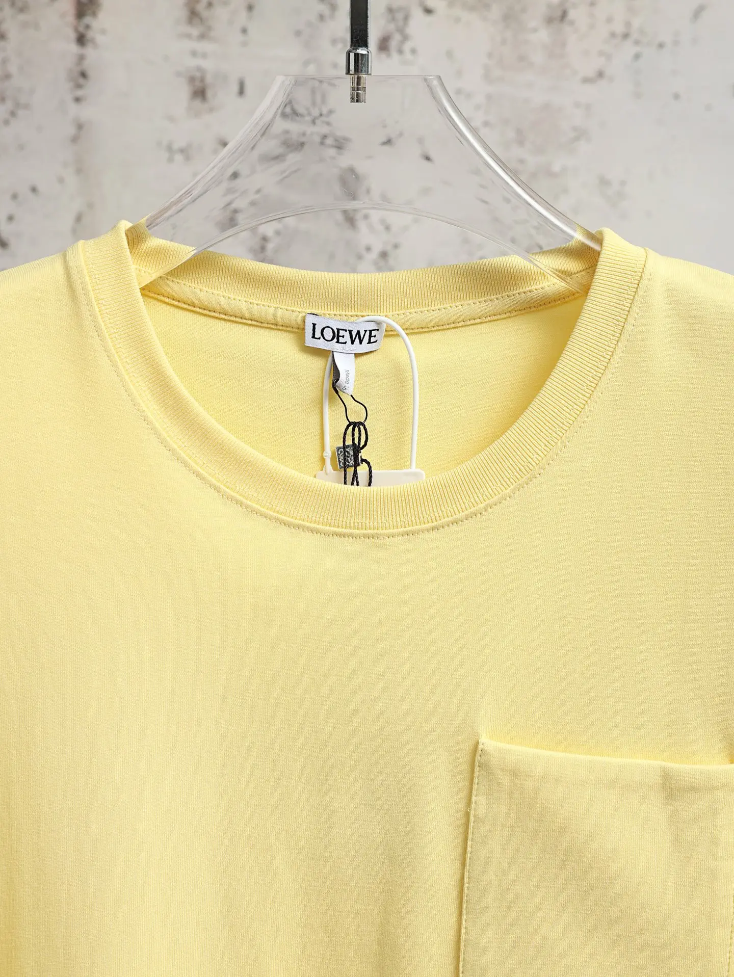 Anagram Embroidered Cotton Pocket T-Shirt D16020615 — view 5