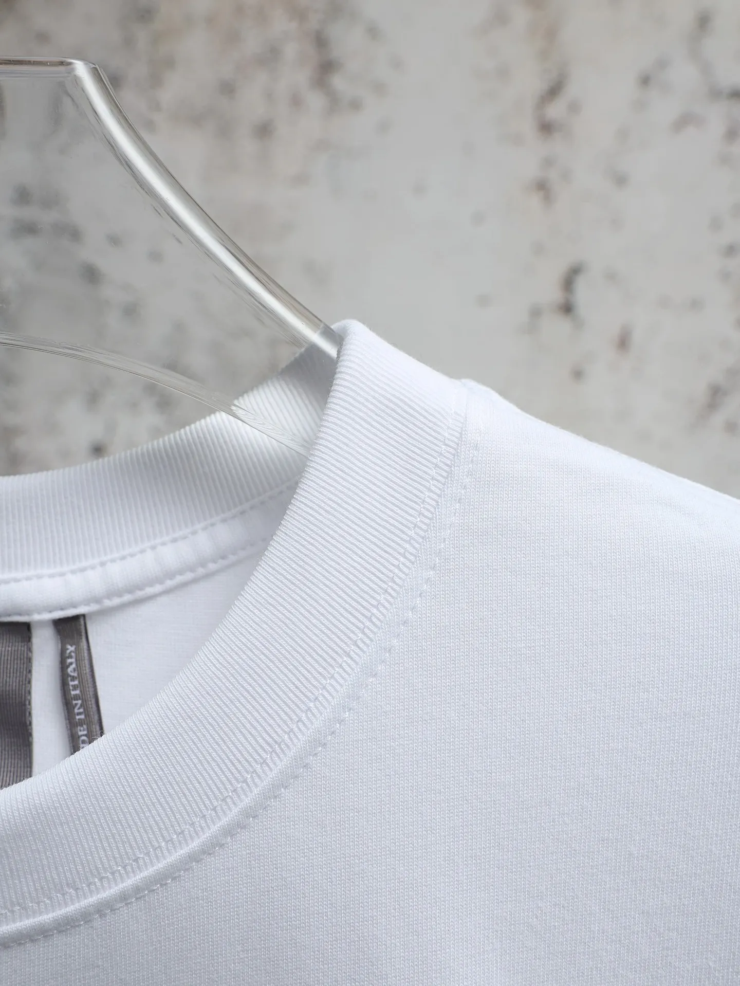 Embroidered Logo Cotton Jersey T-Shirt D16520646 — view 6