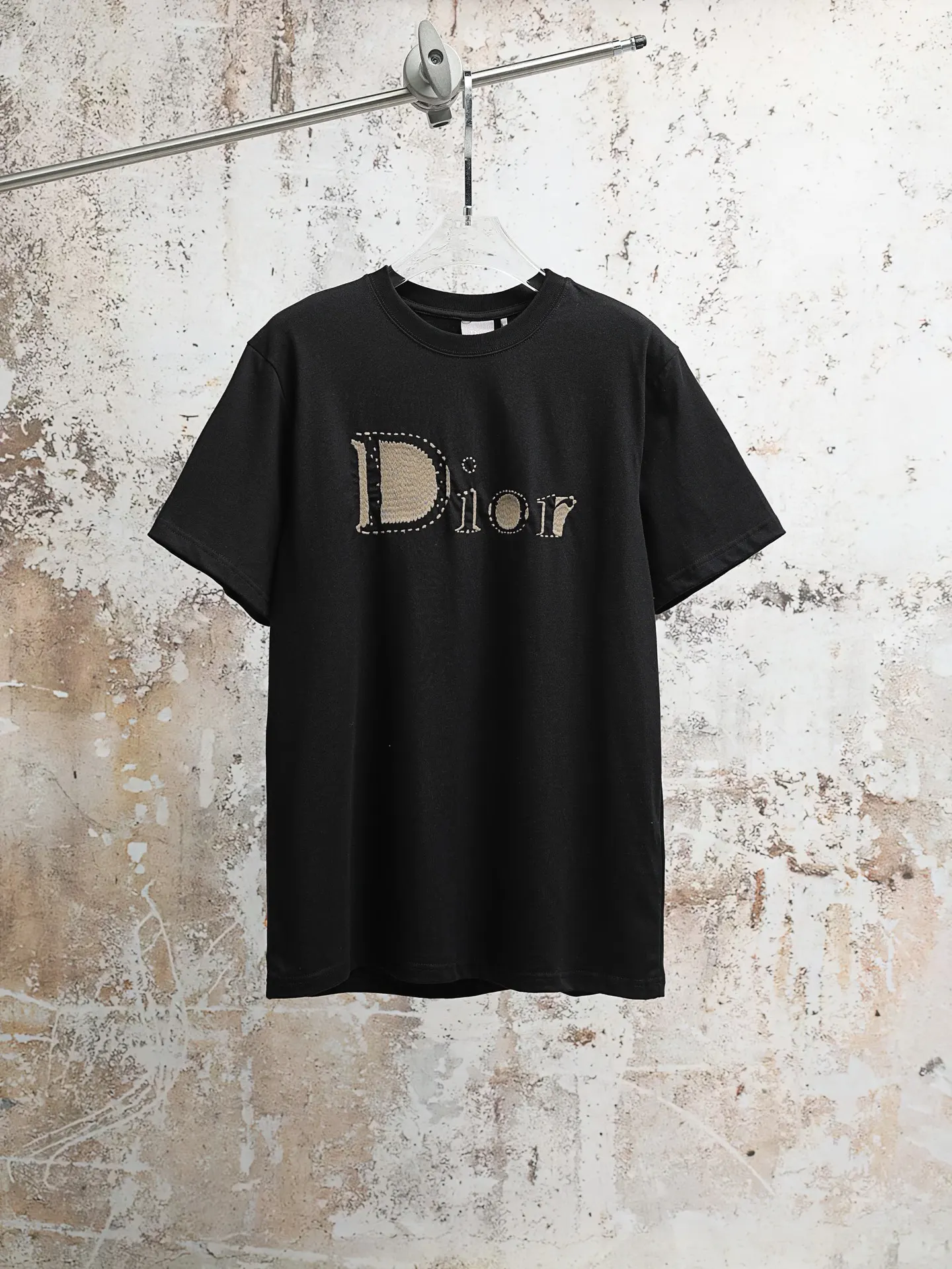 Embroidered Logo Cotton Jersey T-Shirt D16520645