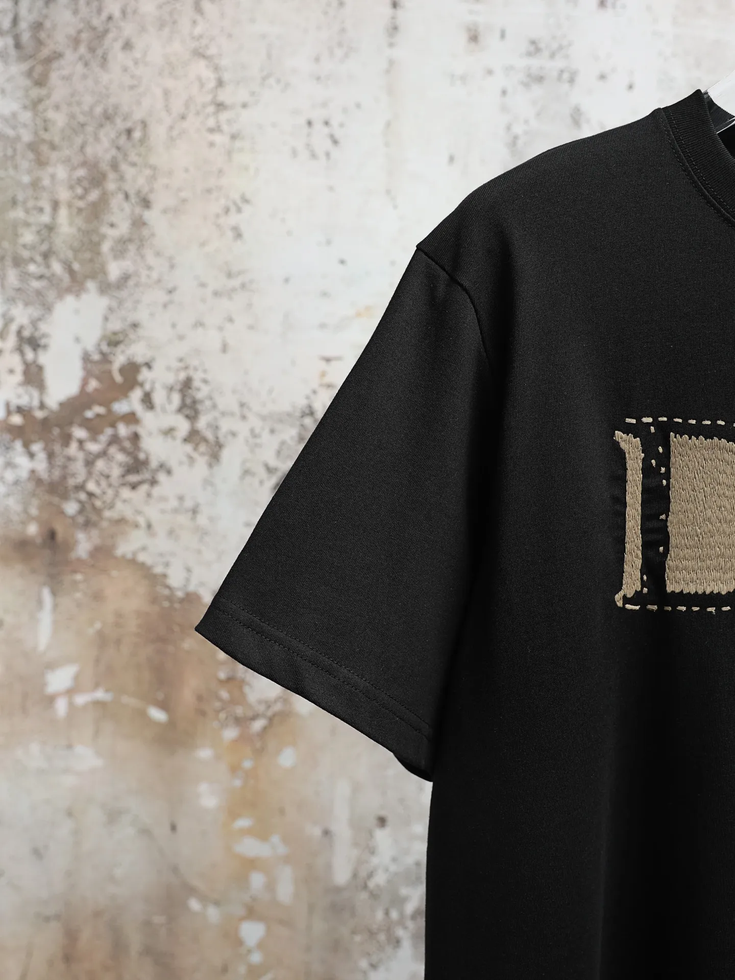 Embroidered Logo Cotton Jersey T-Shirt D16520645 — view 6