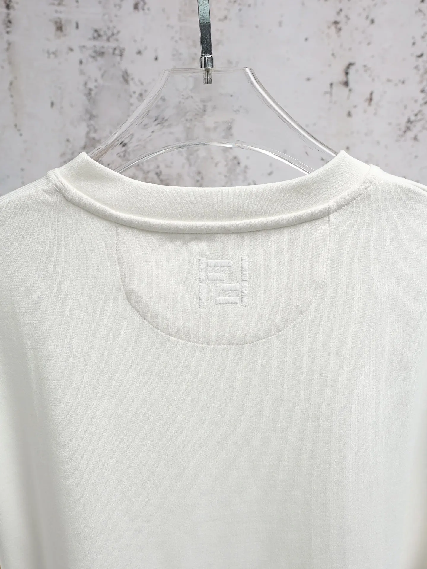 Drawstring Pocket Cotton-Jersey T-Shirt D17520633 — view 5
