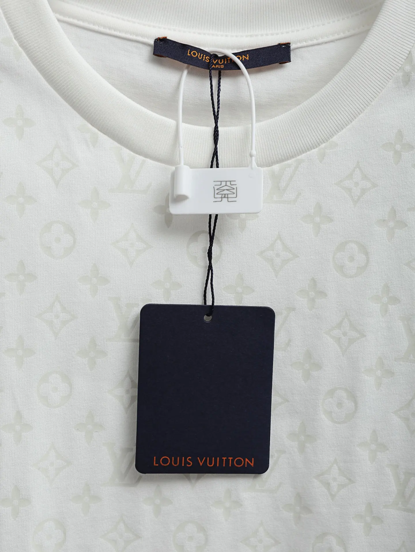 Monogram Phosphorescent Print Cotton T-Shirt D18020608 — view 4