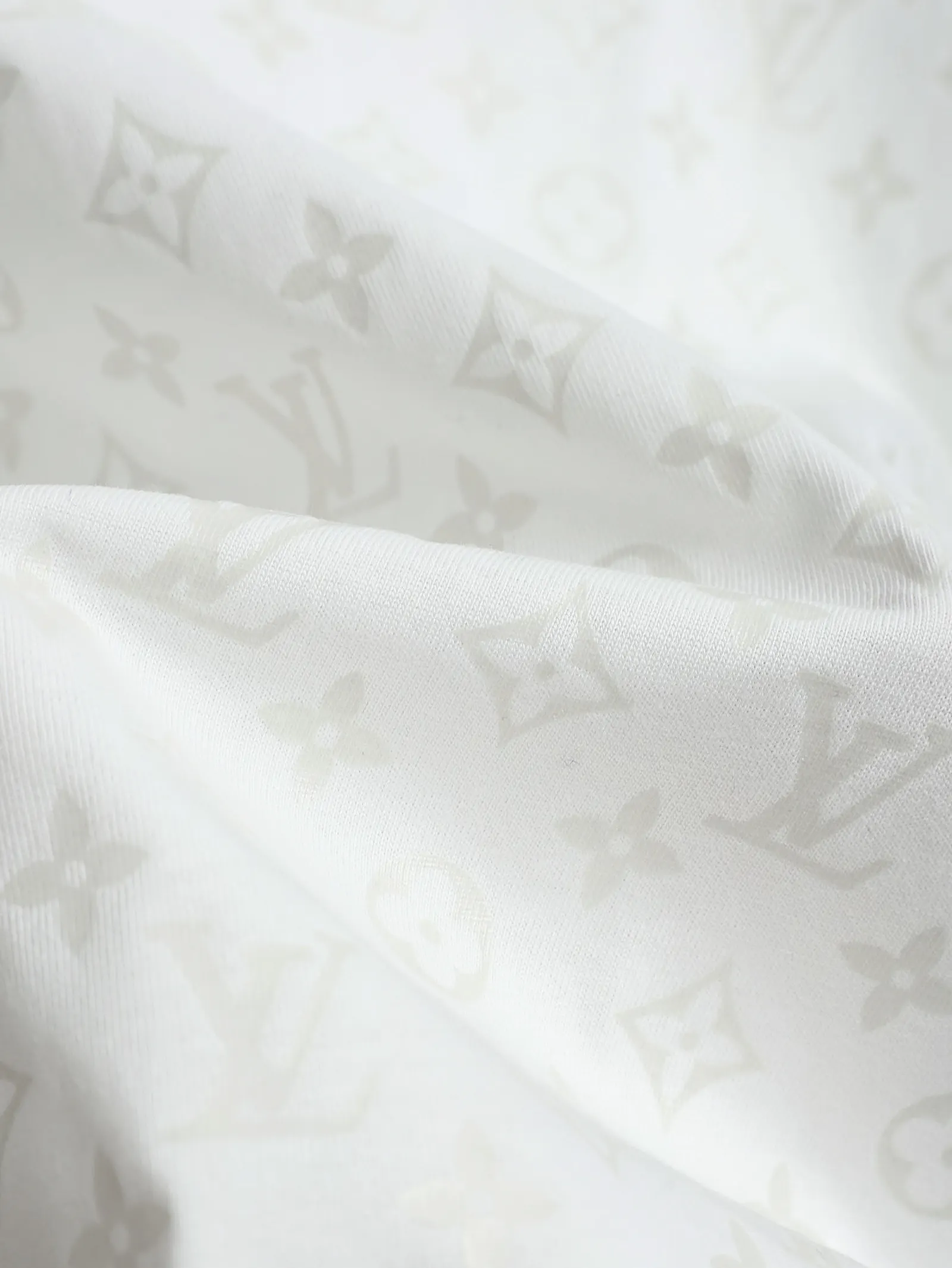 Monogram Phosphorescent Print Cotton T-Shirt D18020608 — view 8