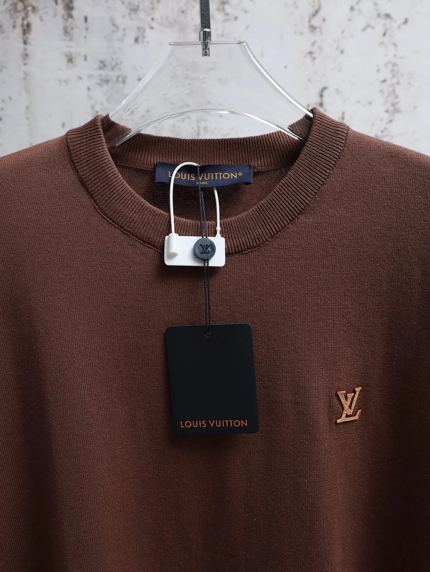 Logo-Embroidered Cotton Knit T-Shirt D19020638 — view 4