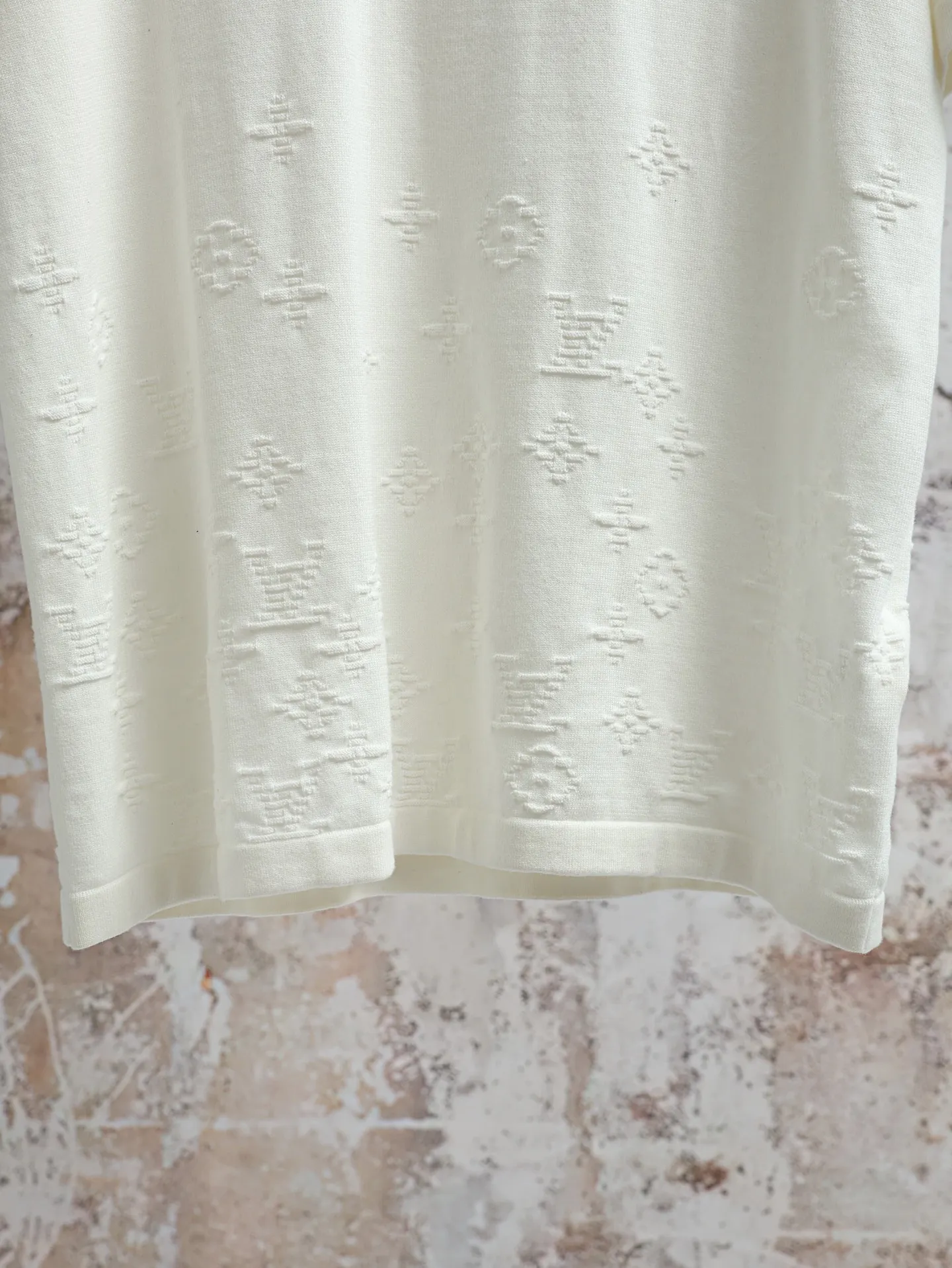 Monogram Gradient Jacquard Cotton T-Shirt D20020593 — view 4