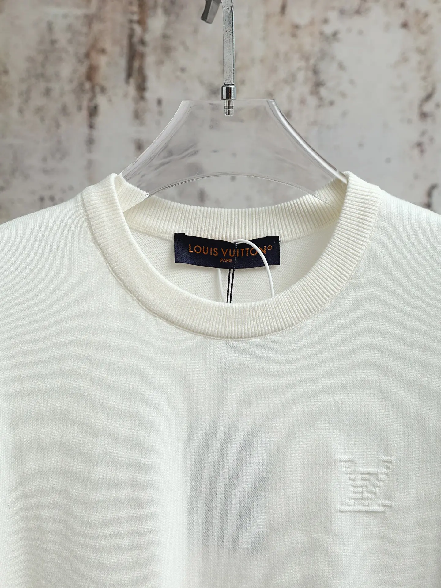 Monogram Gradient Jacquard Cotton T-Shirt D20020593 — view 5