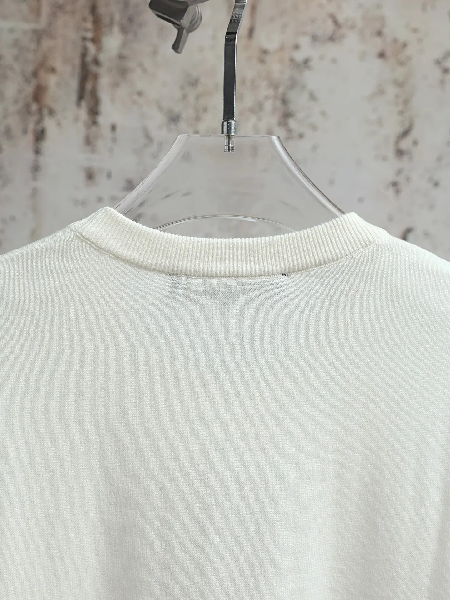 Monogram Gradient Jacquard Cotton T-Shirt D20020593 — view 7