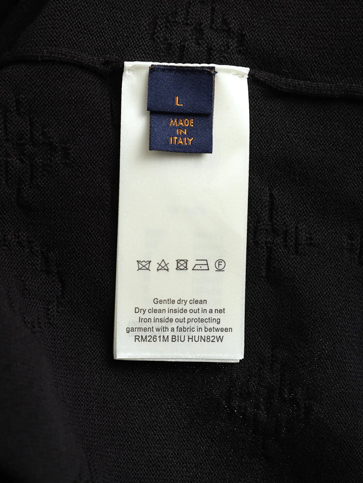 Monogram Gradient Jacquard Cotton T-Shirt D20020594 — view 9