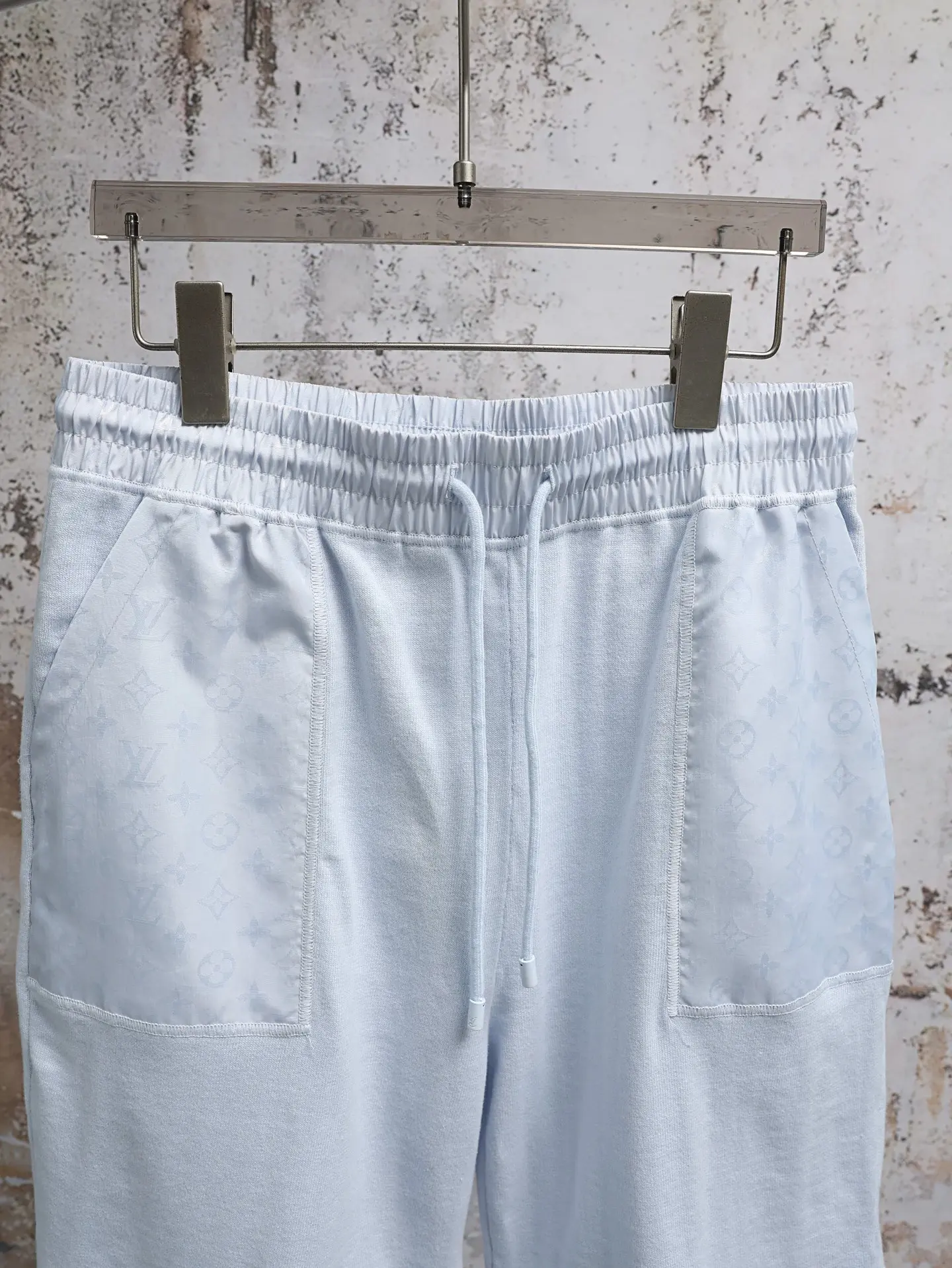 Monogram Patch Cotton Knit Shorts D21520630 — view 4