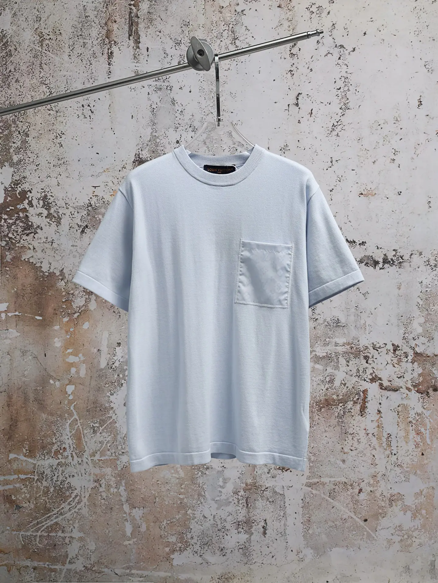 Monogram Pocket Cotton T-Shirt D21520629