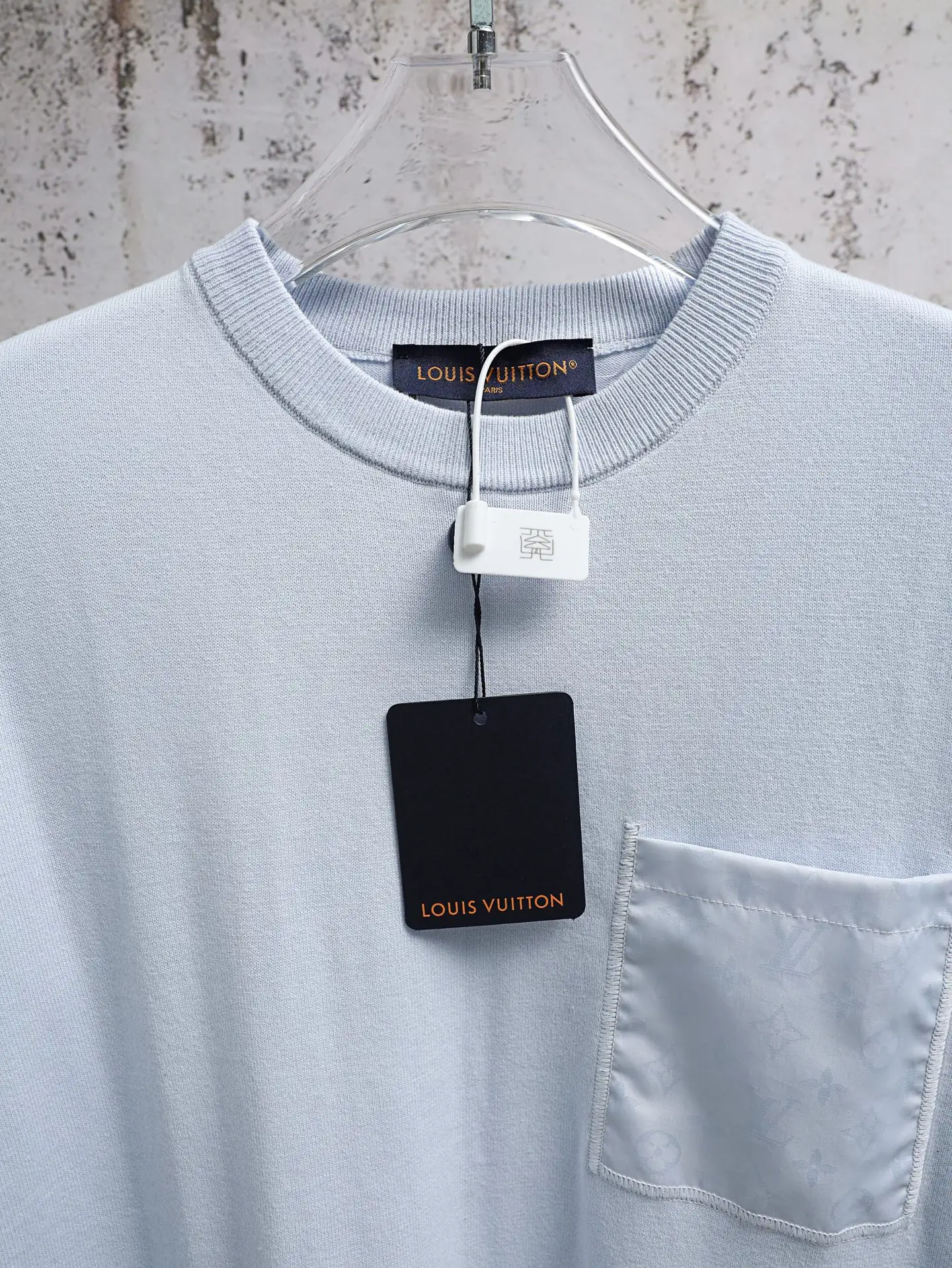 Monogram Pocket Cotton T-Shirt D21520629 — view 4