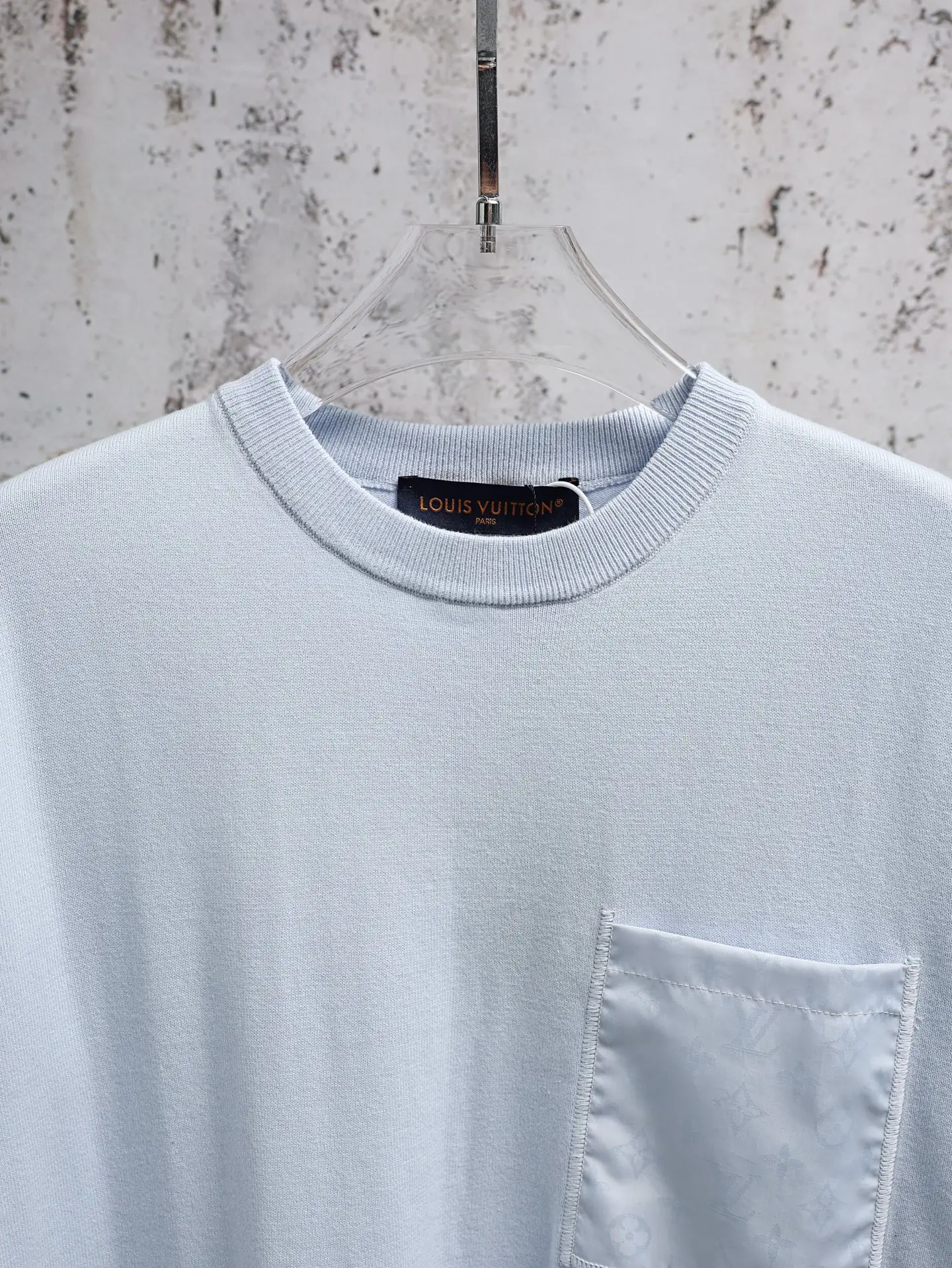 Monogram Pocket Cotton T-Shirt D21520629 — view 8