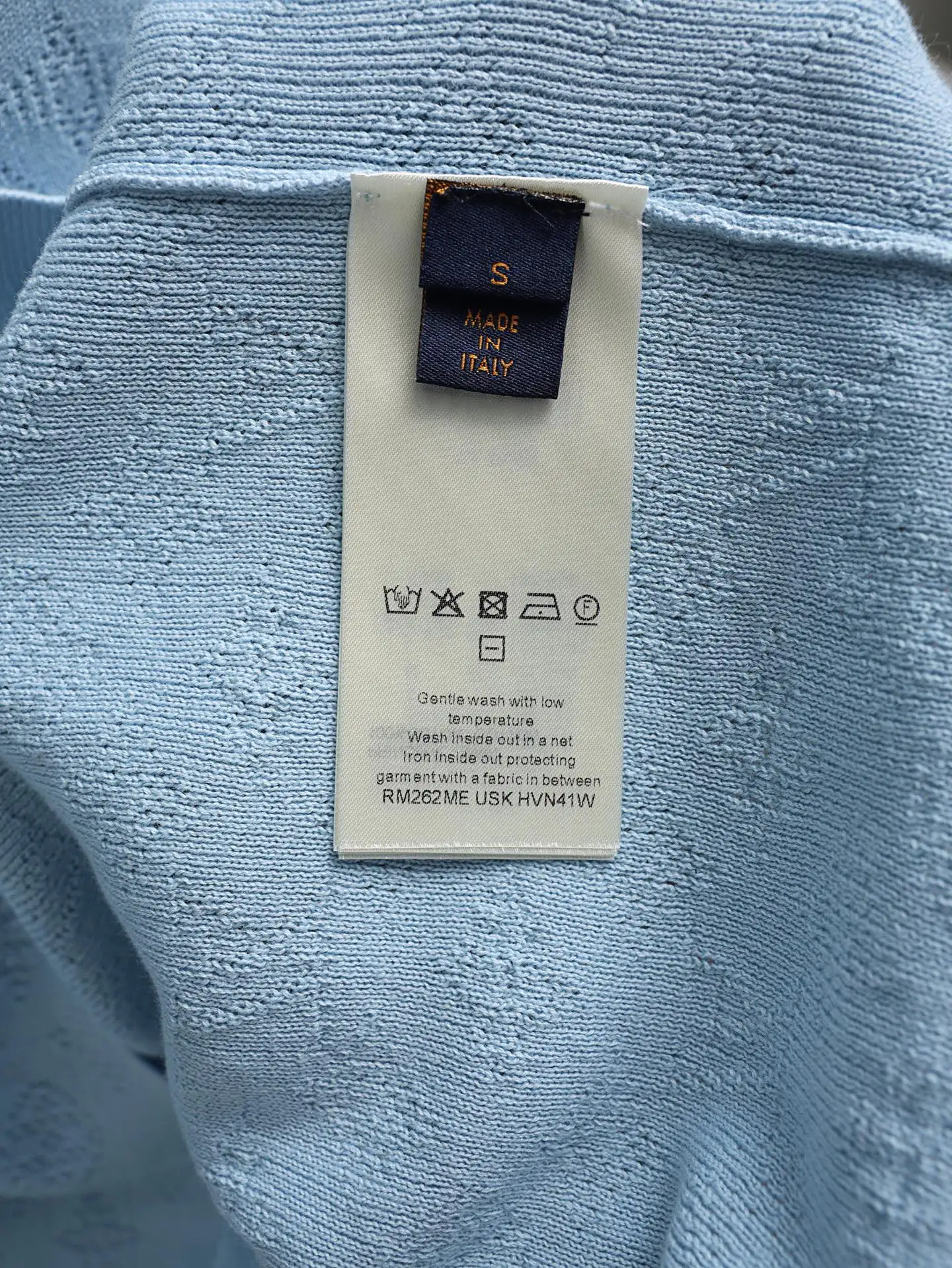 Monogram Mesh Knit Polo Shirt D21520627 — view 10