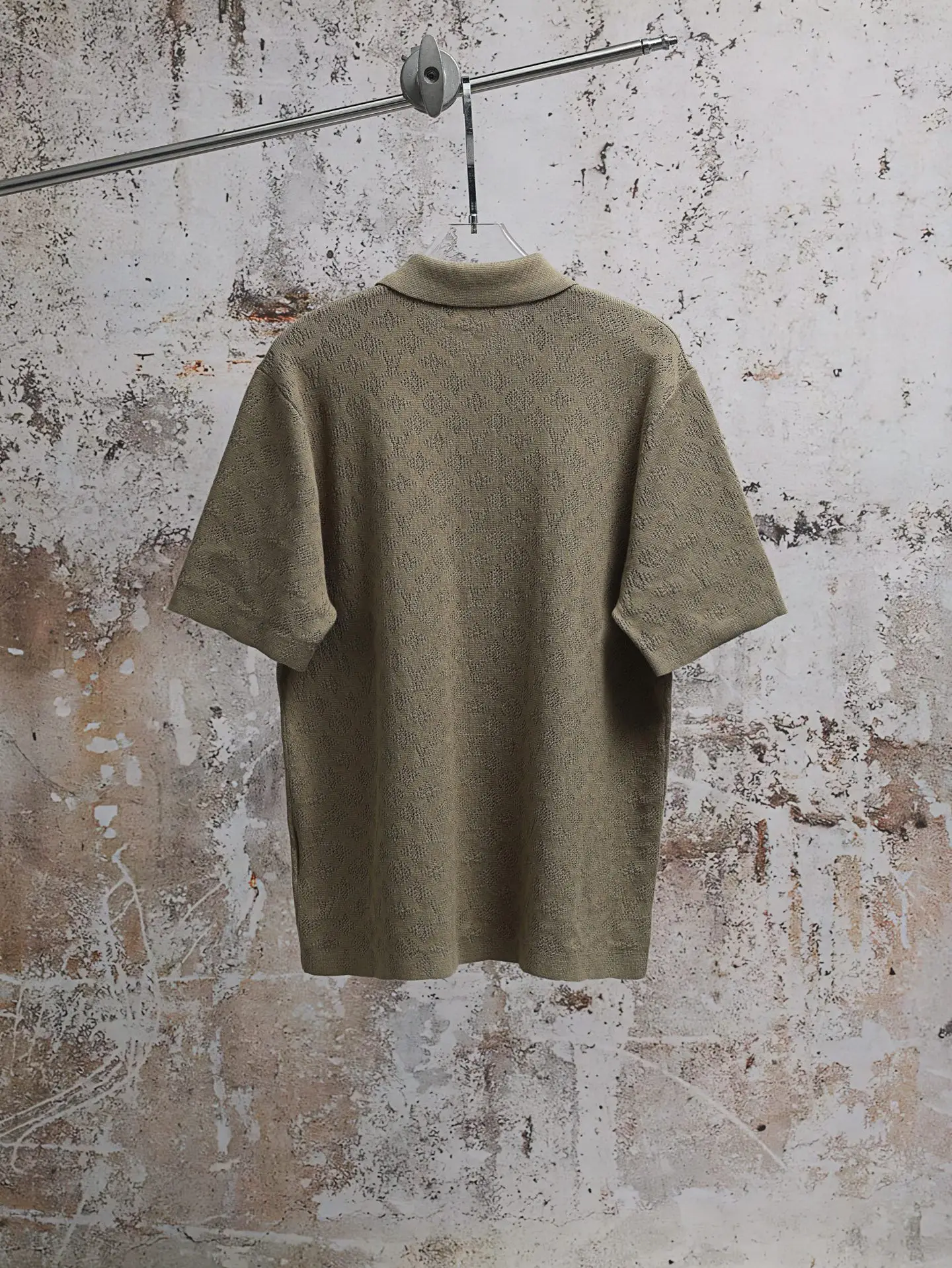 Monogram Mesh Knit Polo Shirt D21520628 — view 2