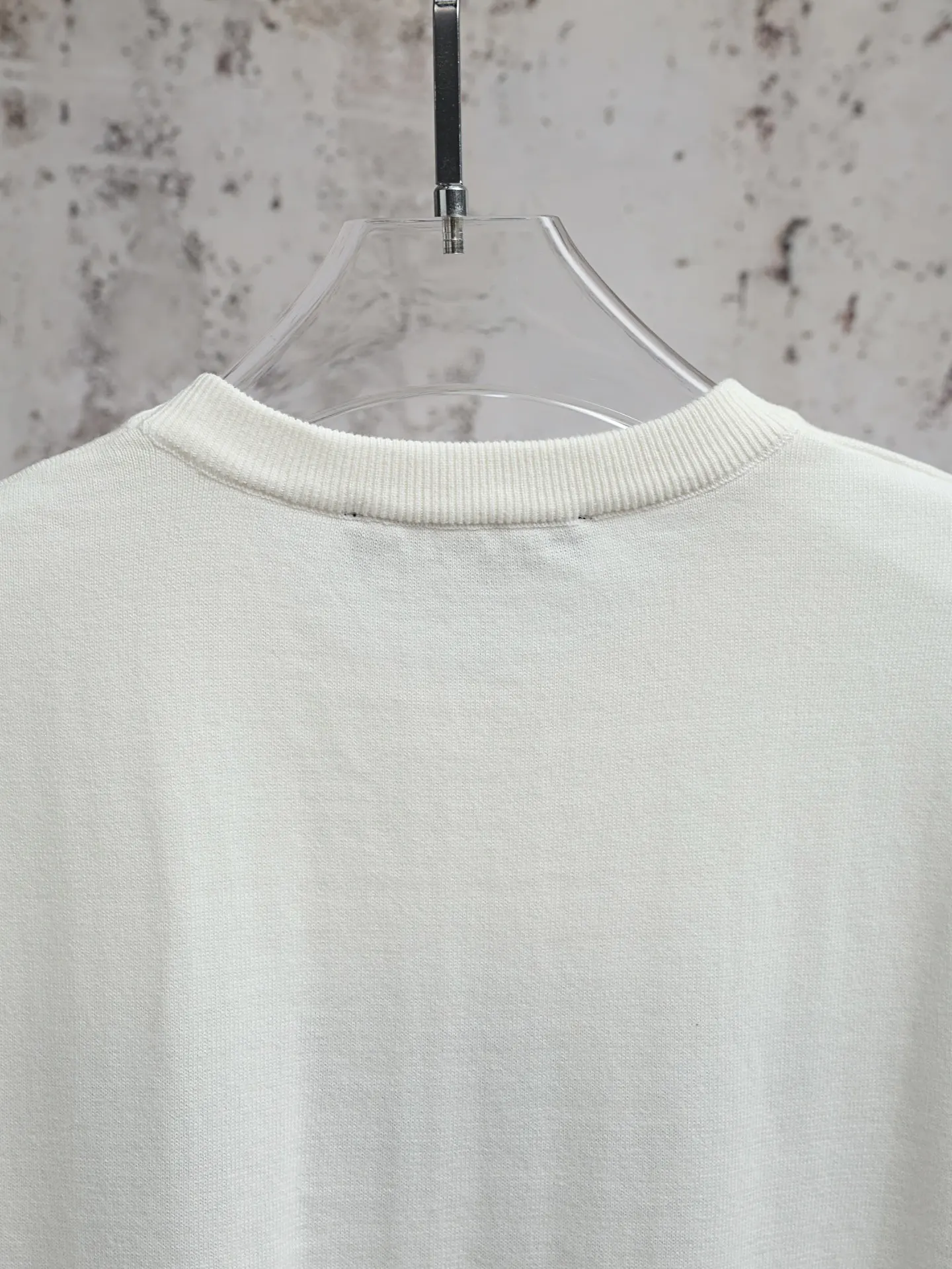 Monogram Ghost Damier Embroidered T-Shirt D22020585 — view 7