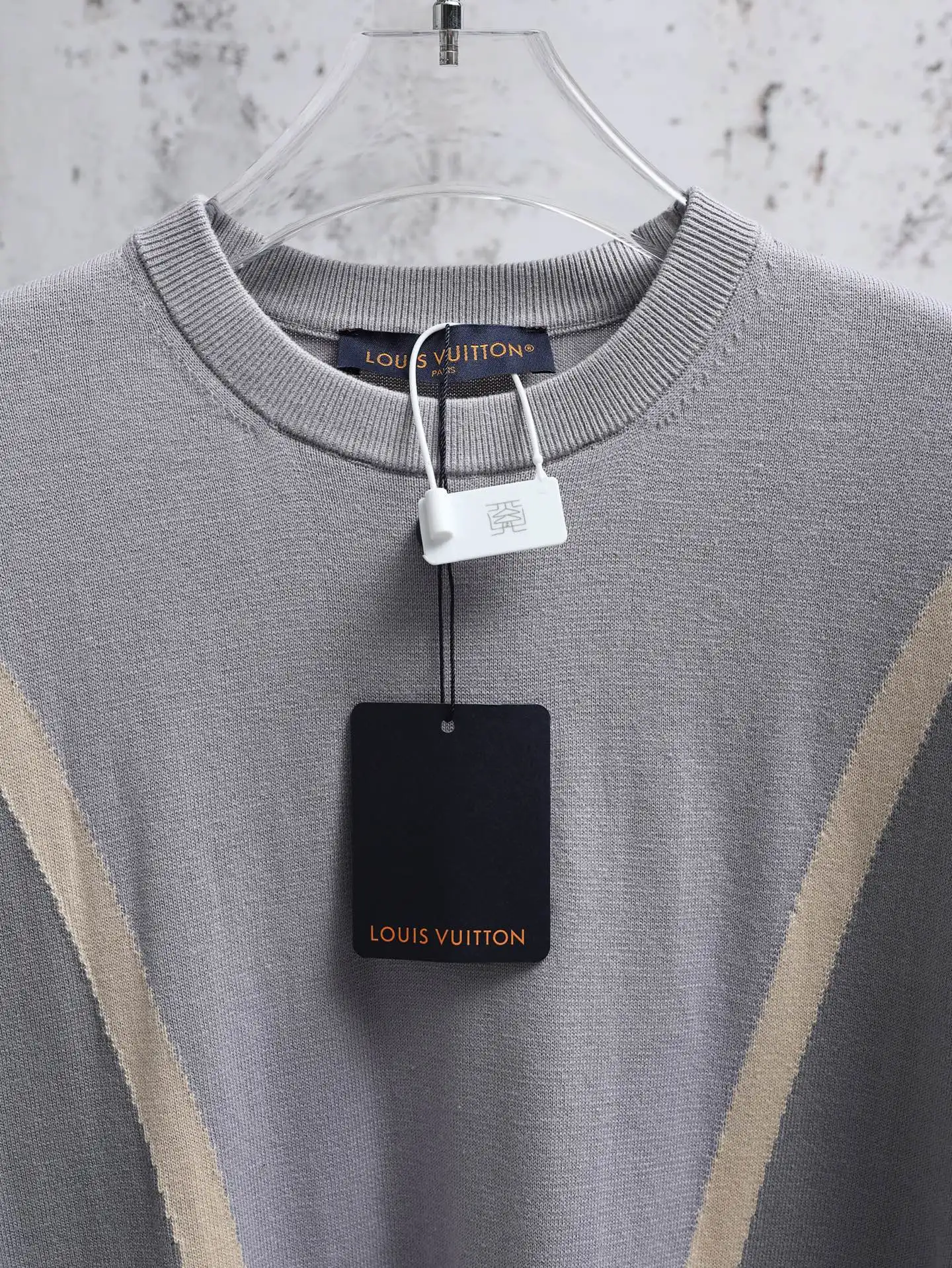 Logo Jacquard Cotton T-Shirt D22020641 — view 5