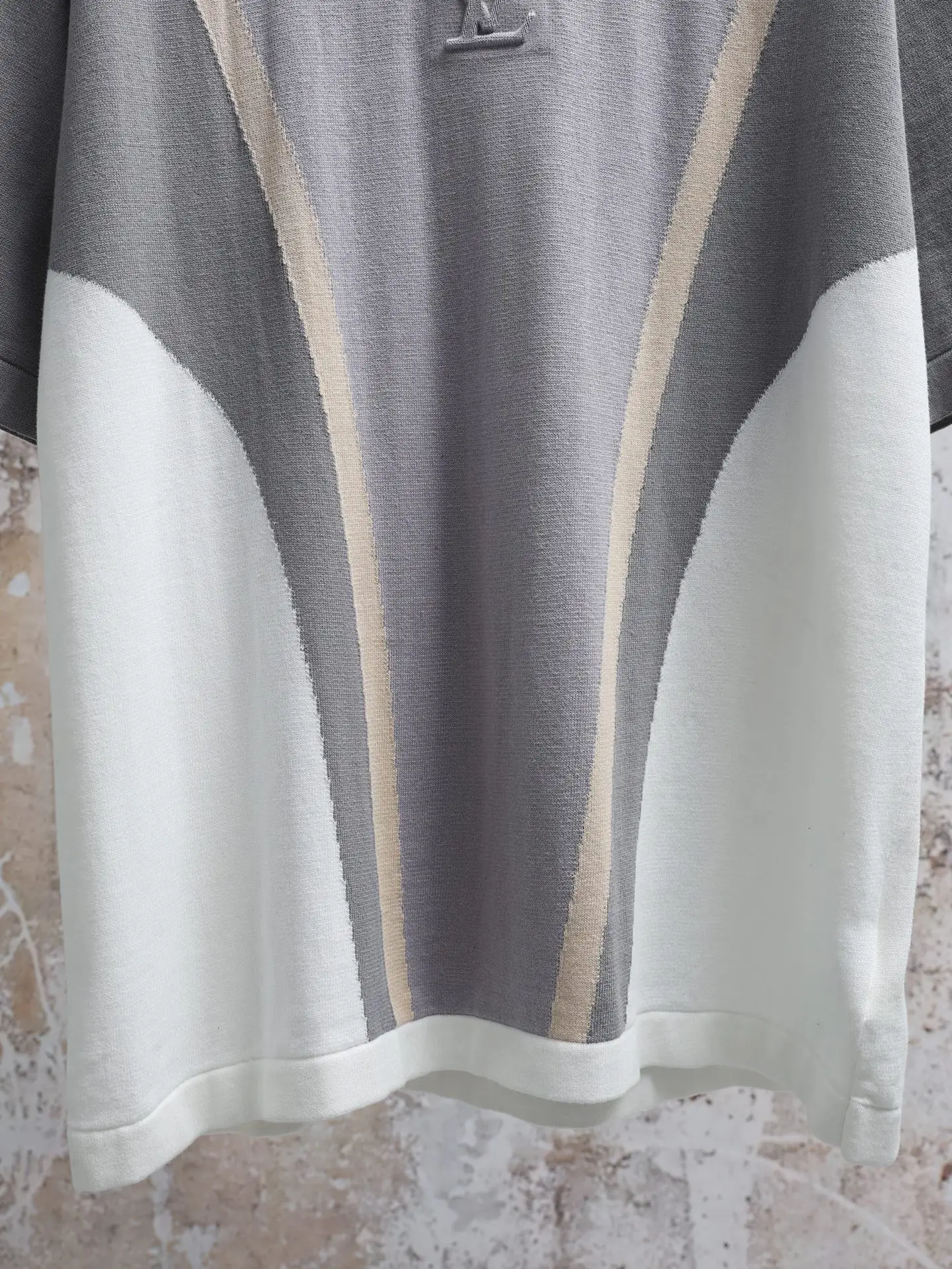 Logo Jacquard Cotton T-Shirt D22020641 — view 7