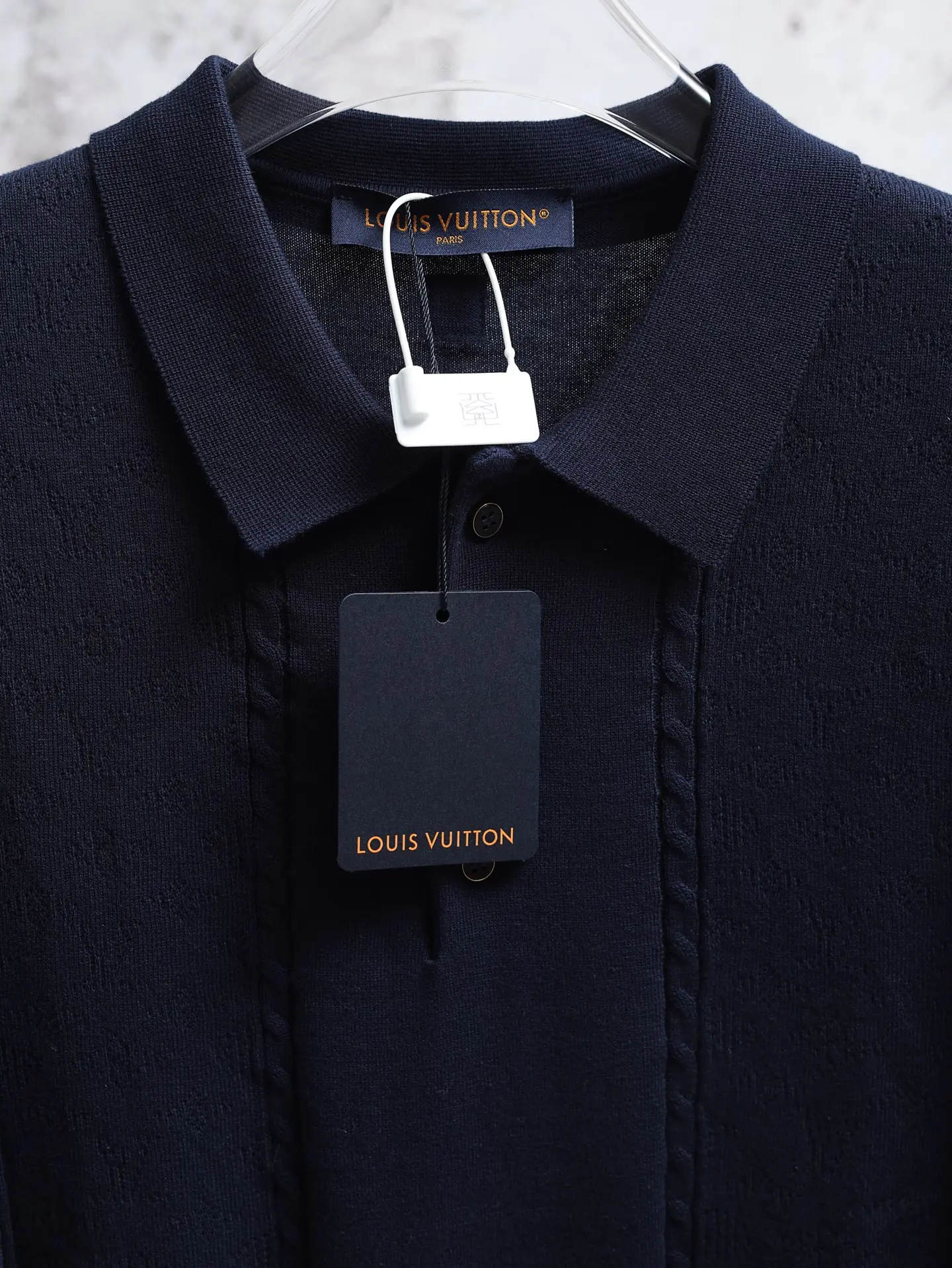 Monogram Mesh Knit Polo Shirt D22520642 — view 5