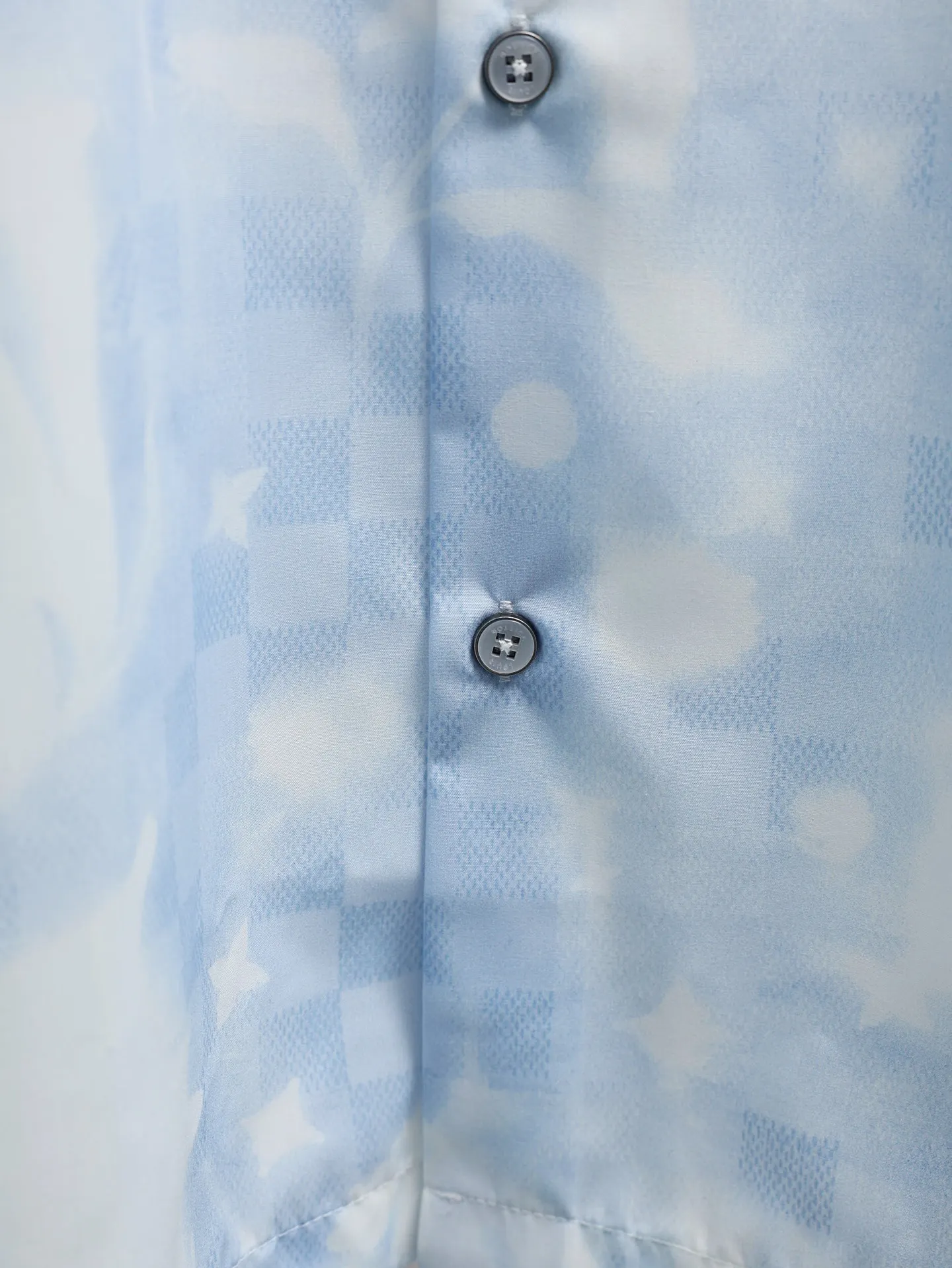 Monogram Cloud Print Short-Sleeve Shirt D23020631 — view 7