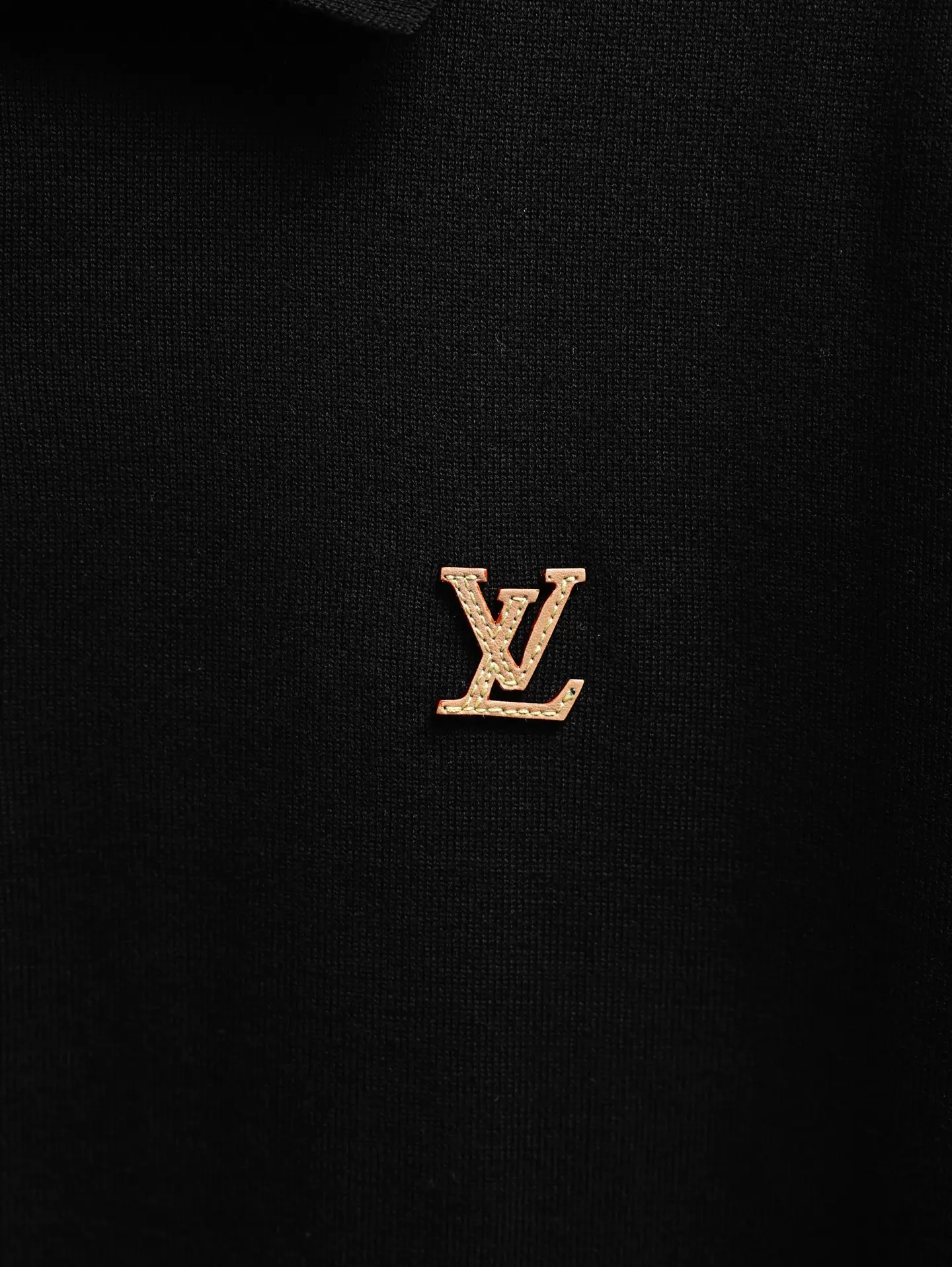 Logo Patch Cotton Polo Shirt D23020622 — view 3
