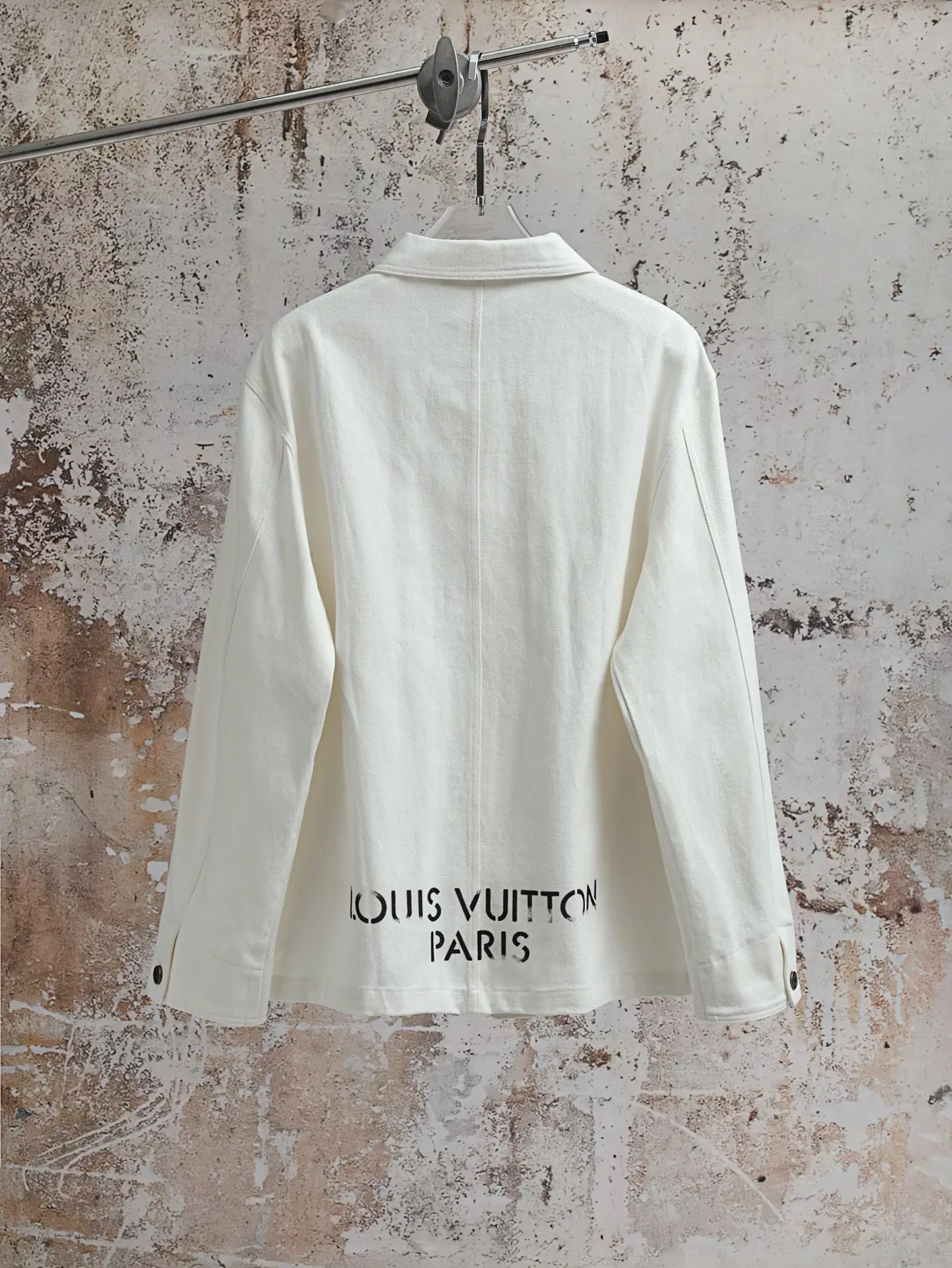 Logo Print Cotton Chore Jacket D25520591 — view 2