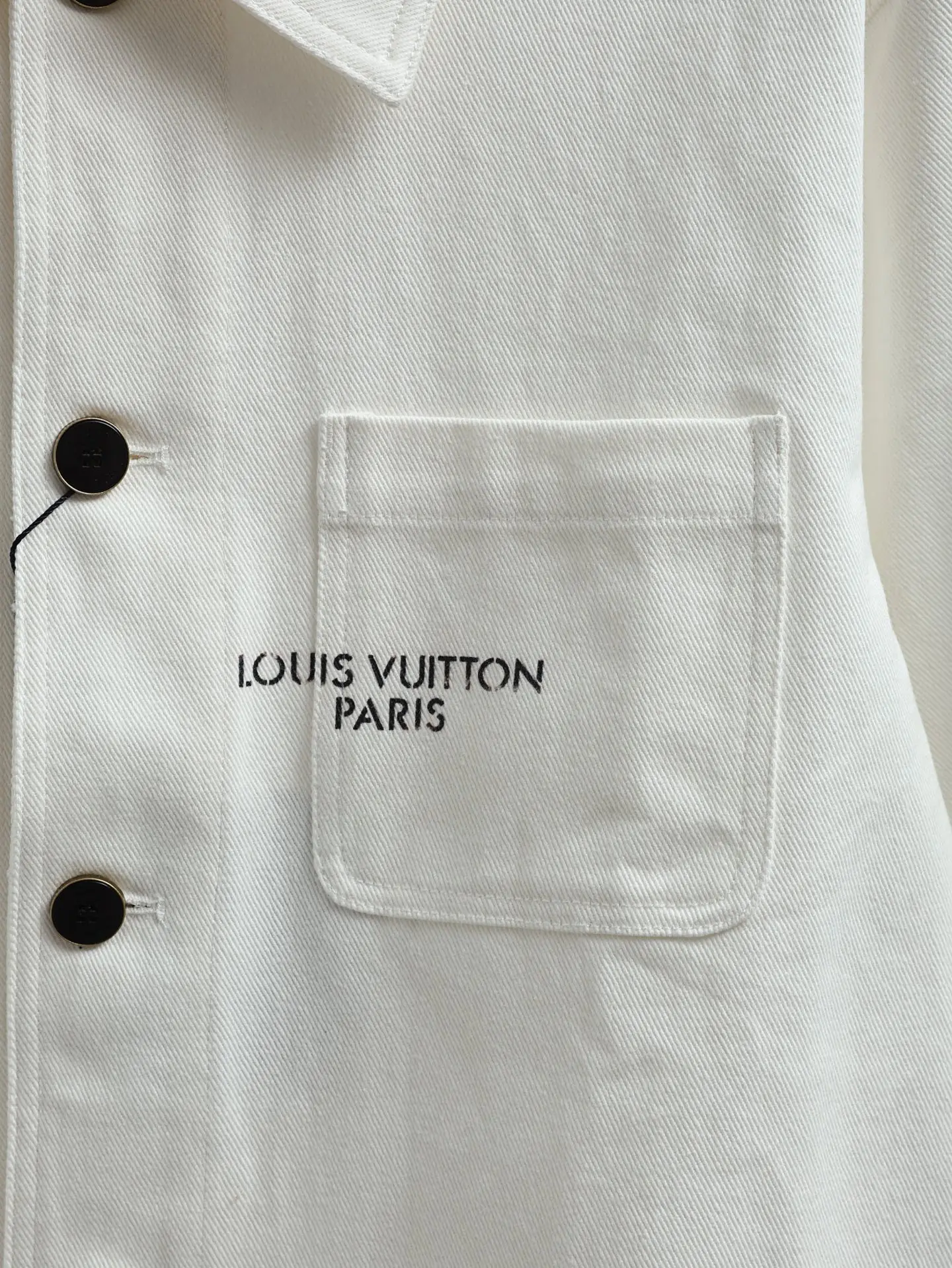 Logo Print Cotton Chore Jacket D25520591 — view 3